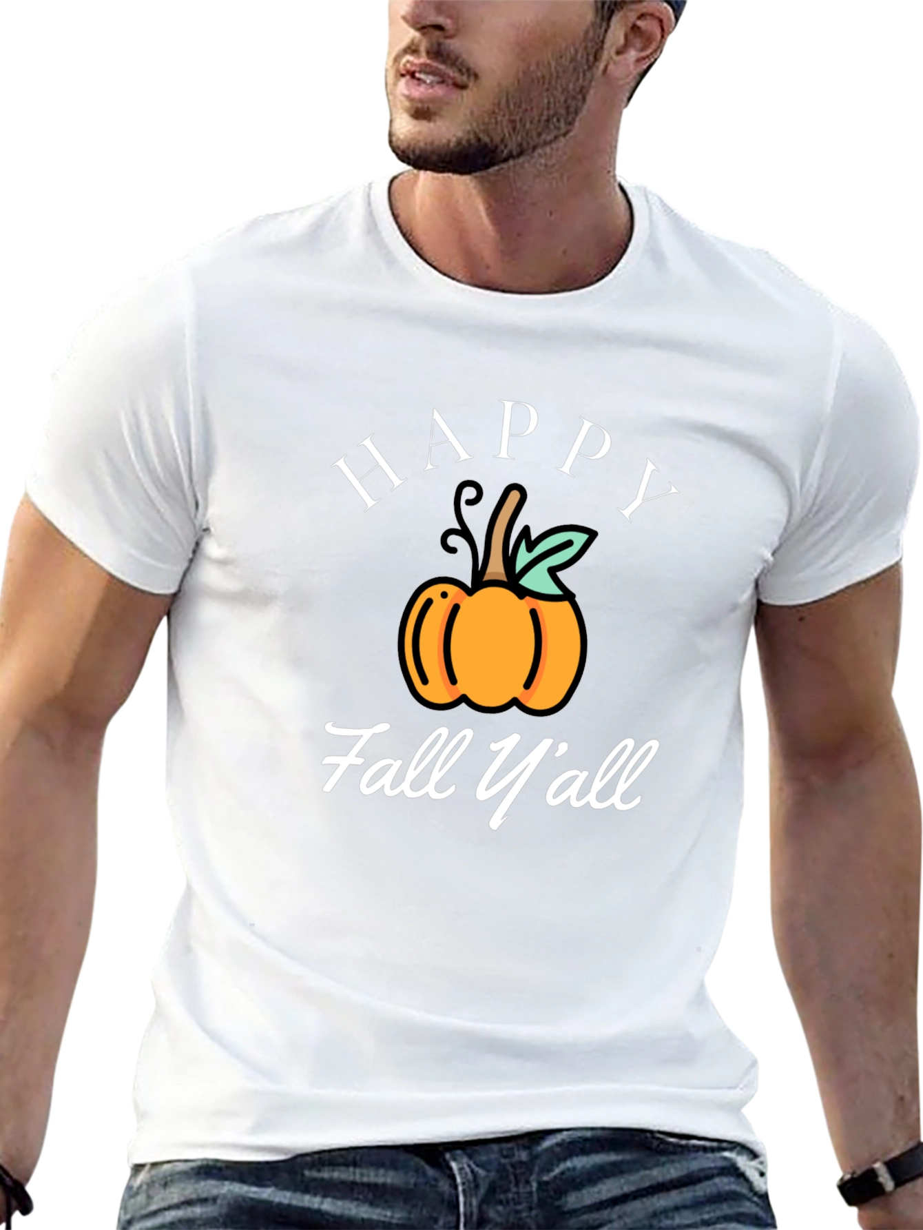 Happy Fall Yall Graphic T-Shirt