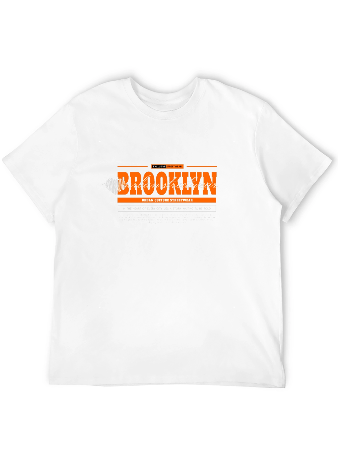 Brooklyn Urban Streetwear Black T-Shirt