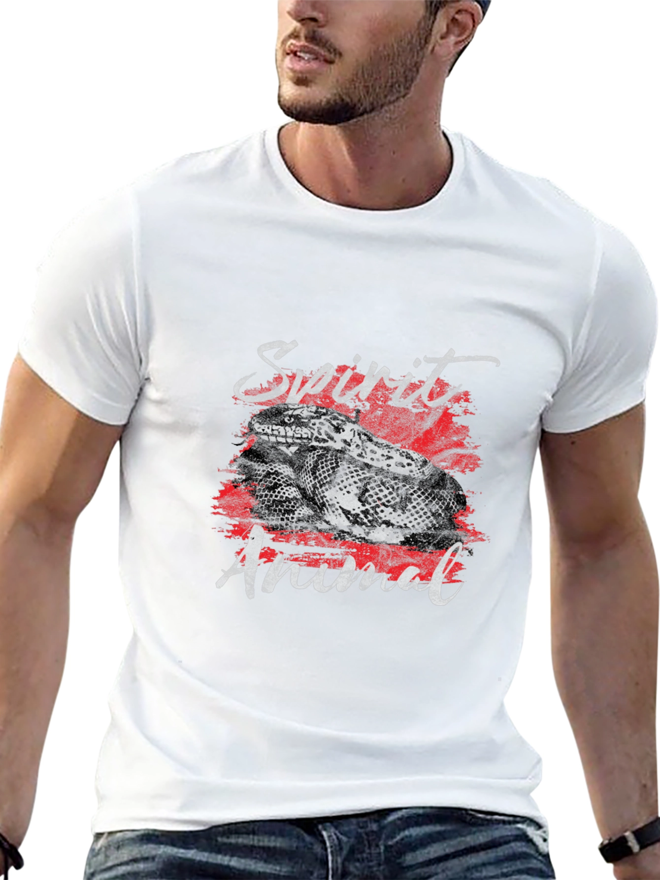 Spirit Animal Snake Graphic T-Shirt