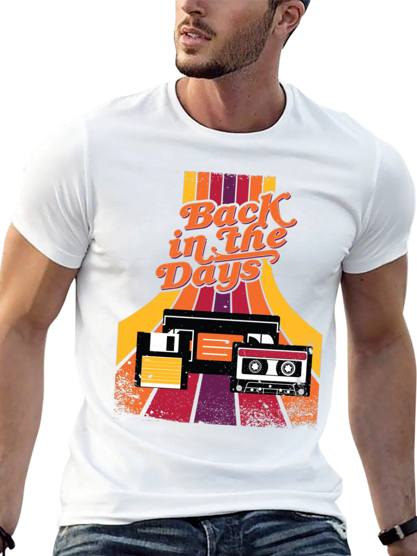 Retro Back in the Days Graphic Tee