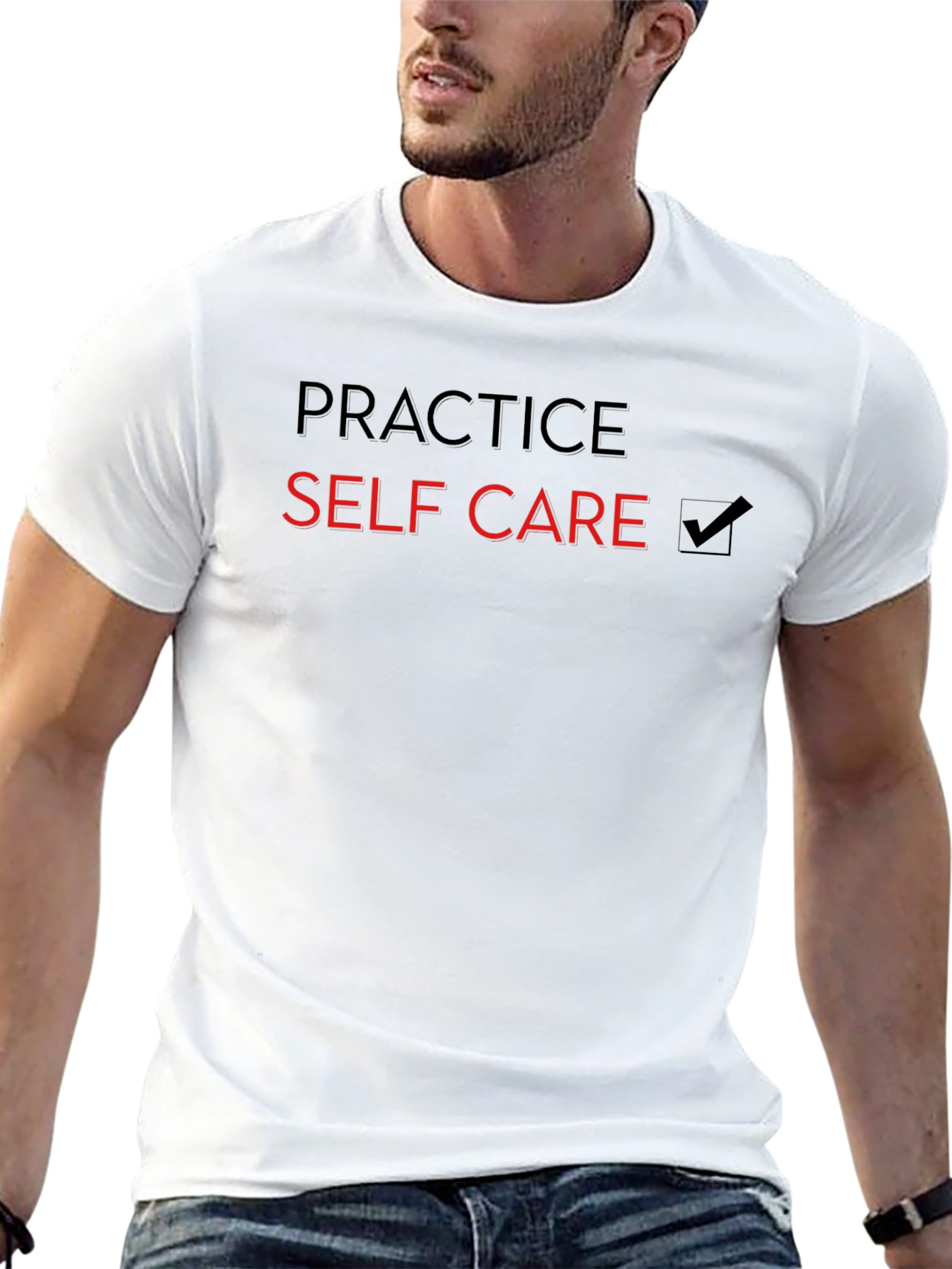 Practice Self Care Black T-Shirt