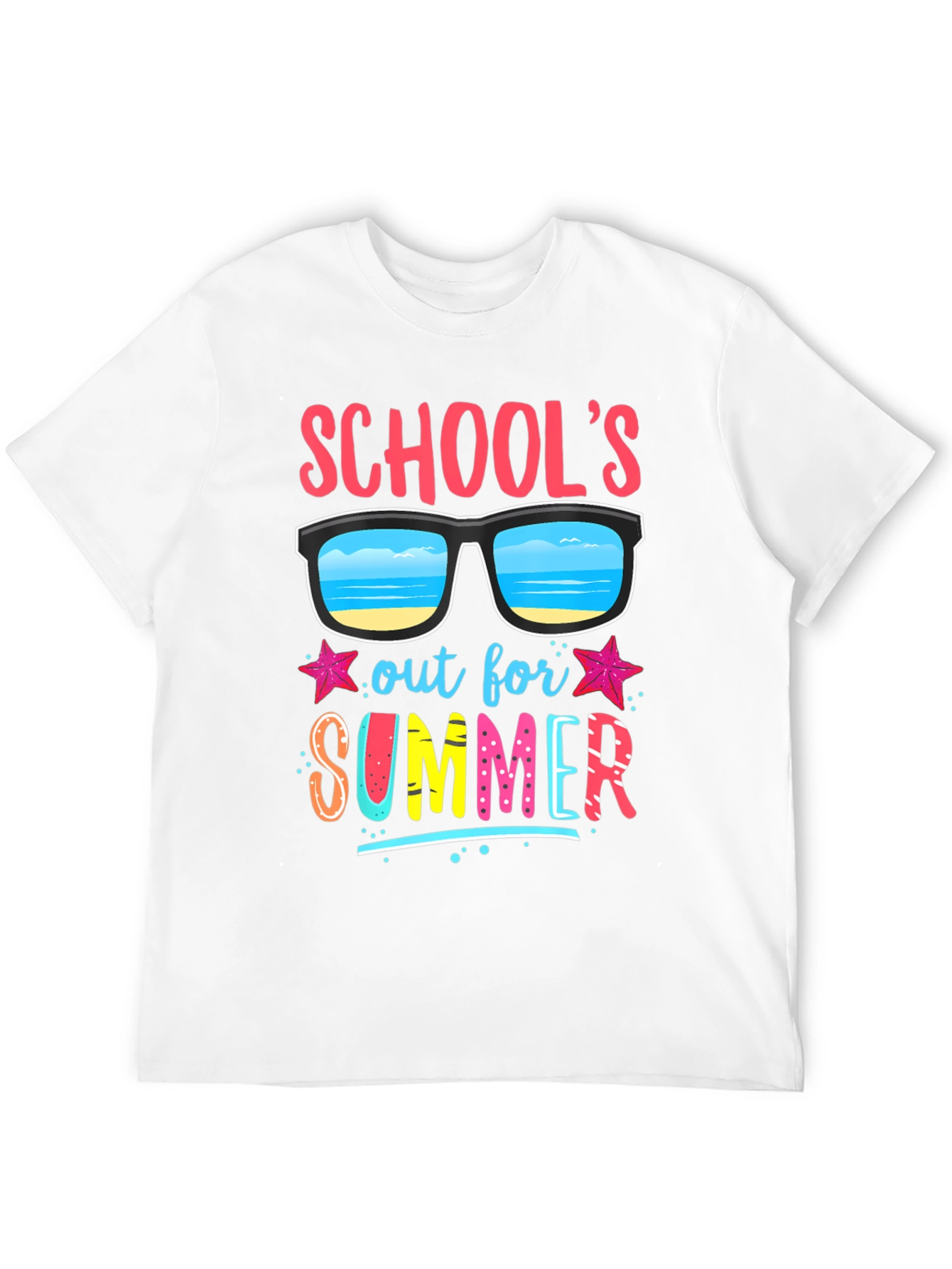 Schools Out for Summer Graphic T-Shirt