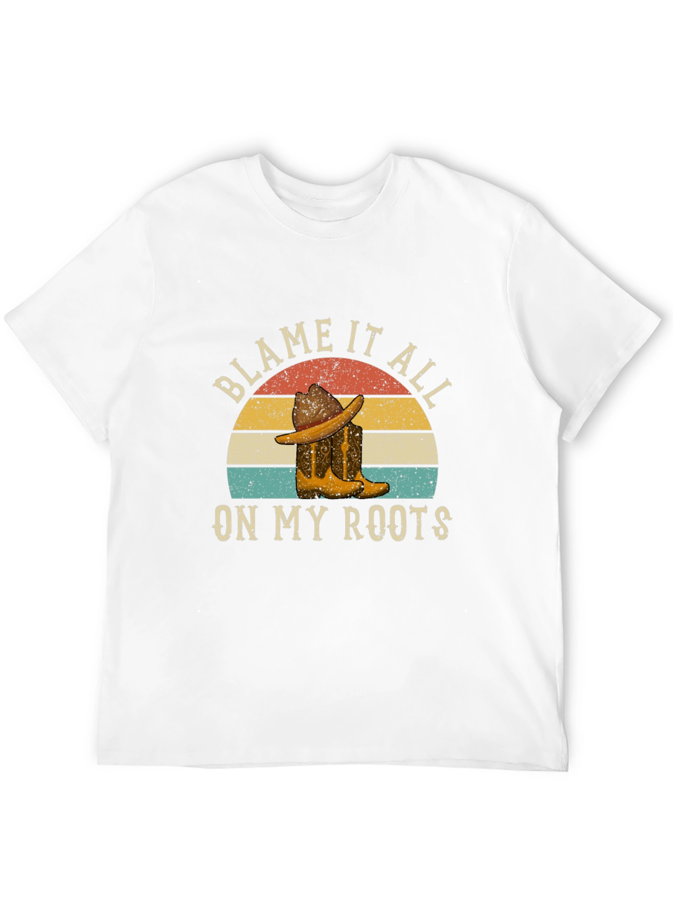 Blame It All On My Roots Graphic Tee
