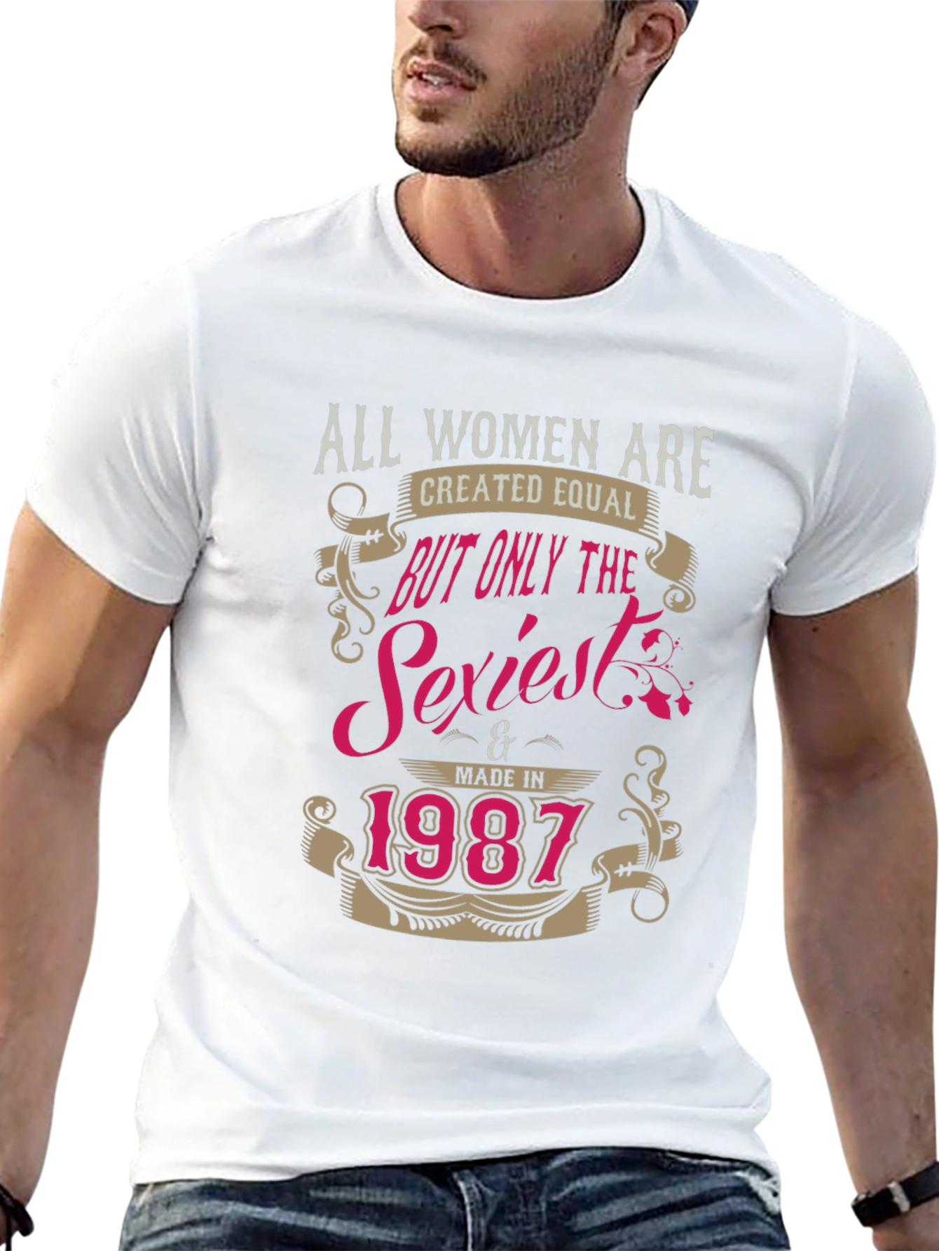All Women Are Created Equal 1987 T-Shirt