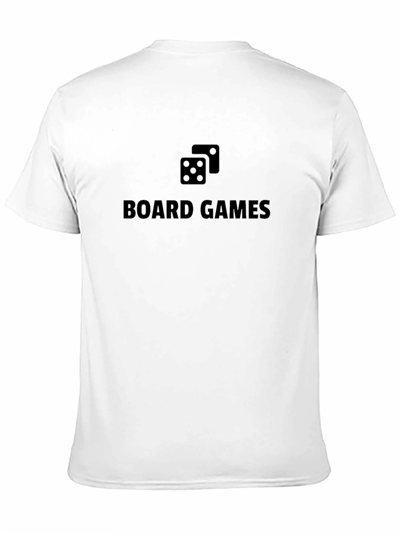 Board Games T-Shirt - Casual Black Tee