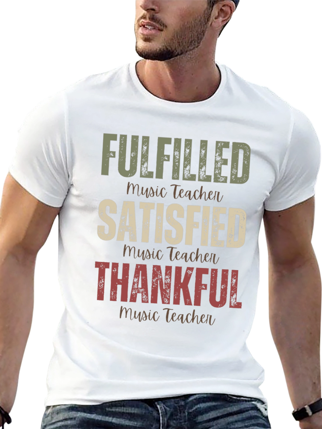 Fulfilled Music Teacher T-Shirt