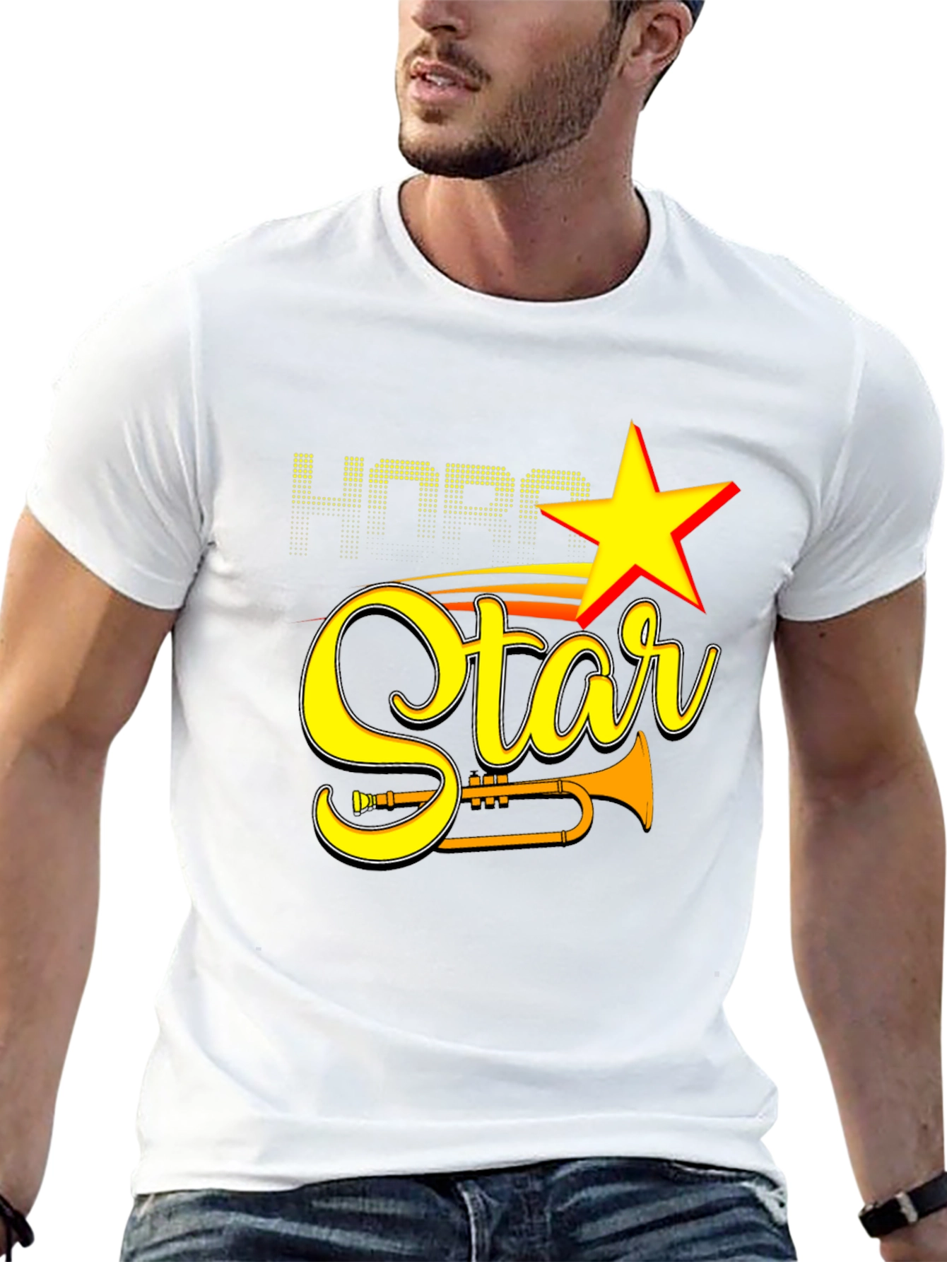 Hope Star Trumpet Graphic Tee