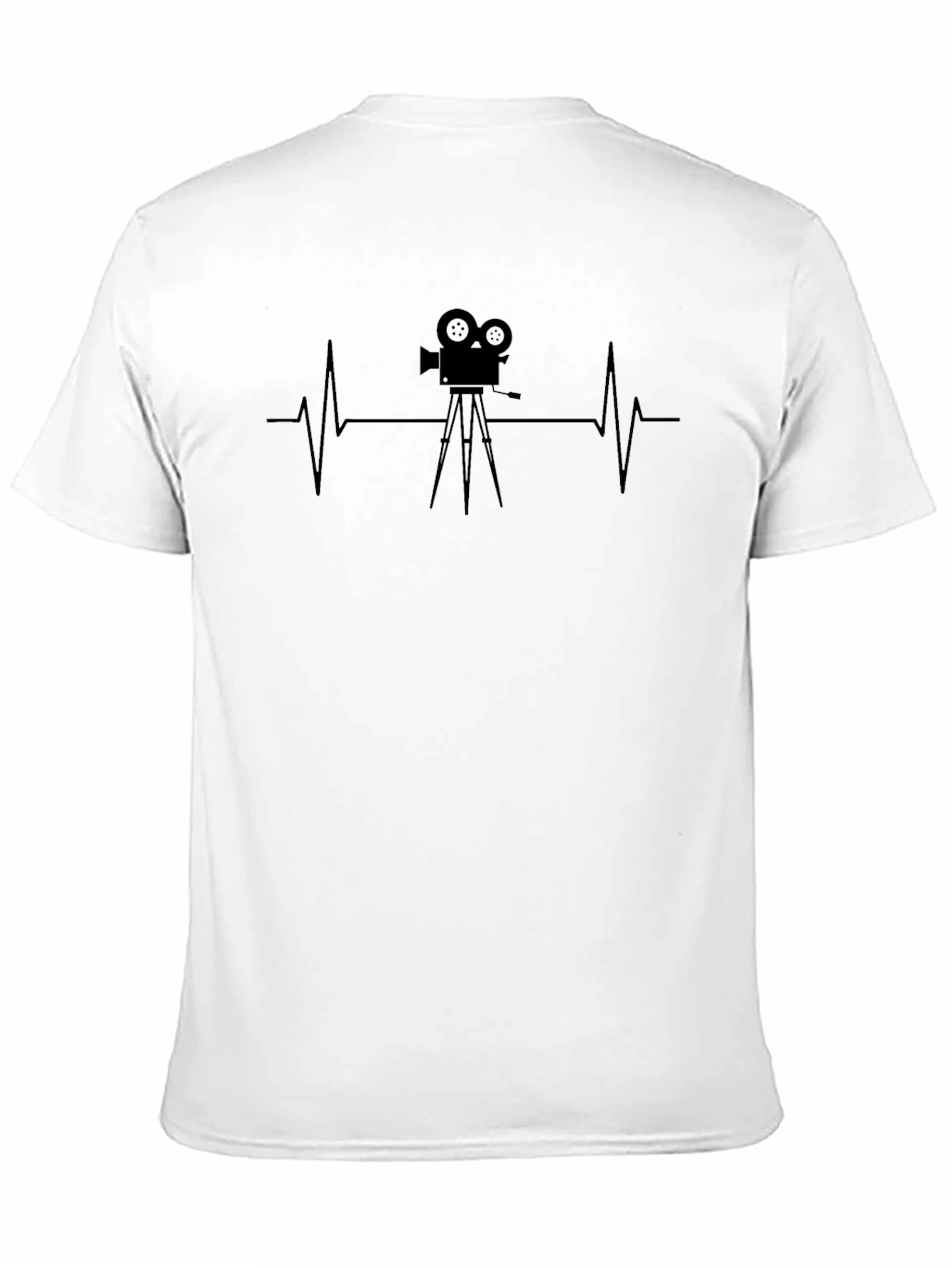 Camera Heartbeat T-Shirt - Film Maker Gift
