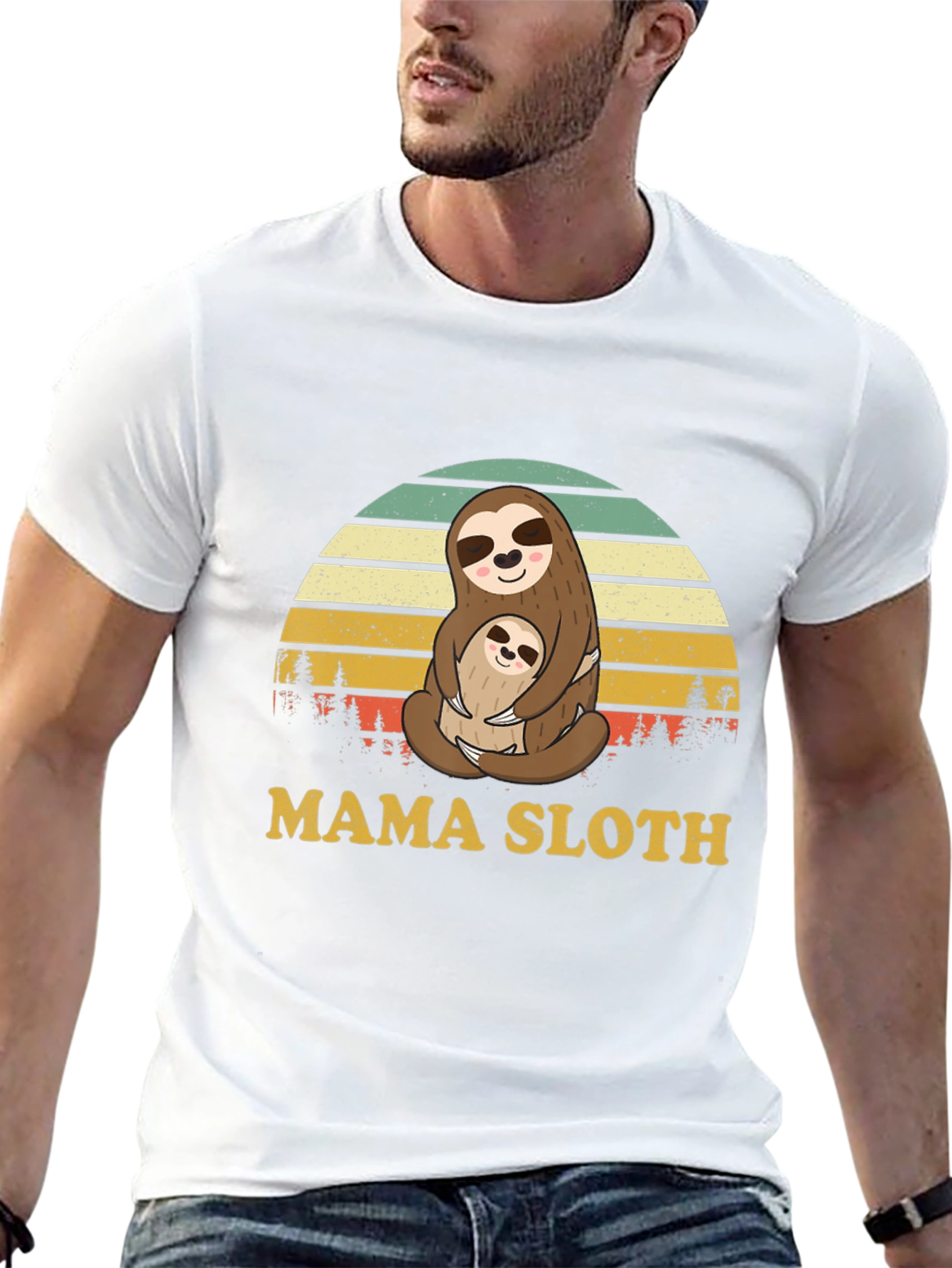 Mama Sloth T-Shirt - Cute Mothers Day Gift