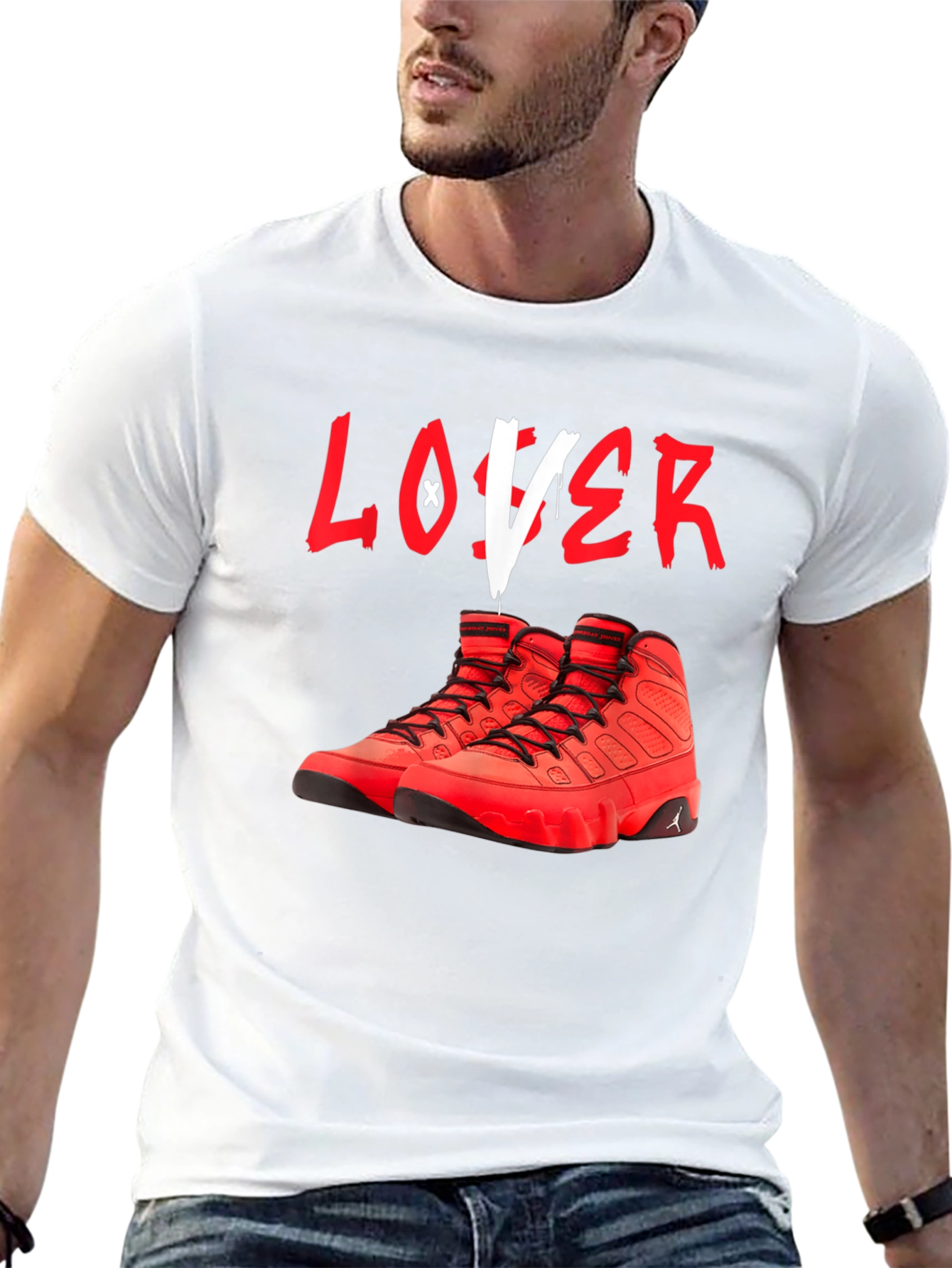 Red Lover Sneakers T-Shirt