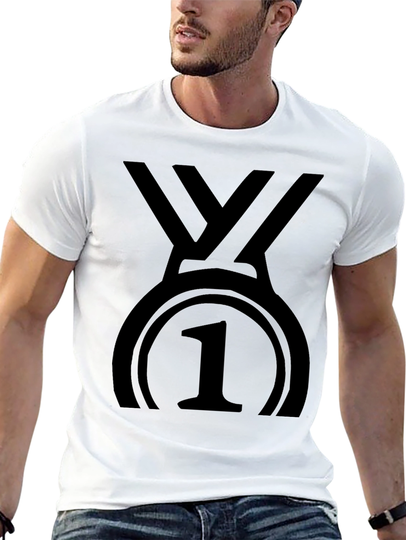 Champion T-Shirt - Number One Design