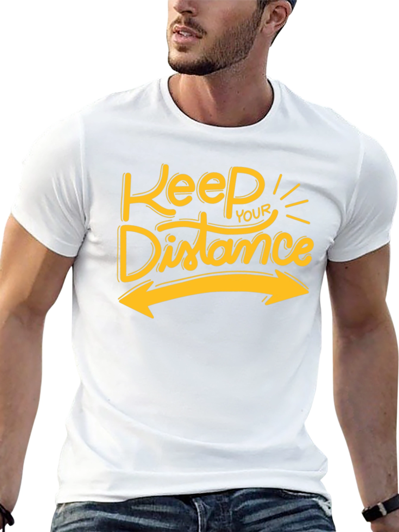 Keep Your Distance T-Shirt - Social Distancing Tee