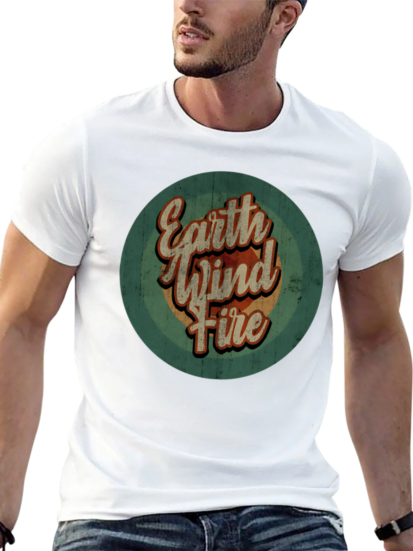 Earth Wind Fire Retro Graphic T-Shirt