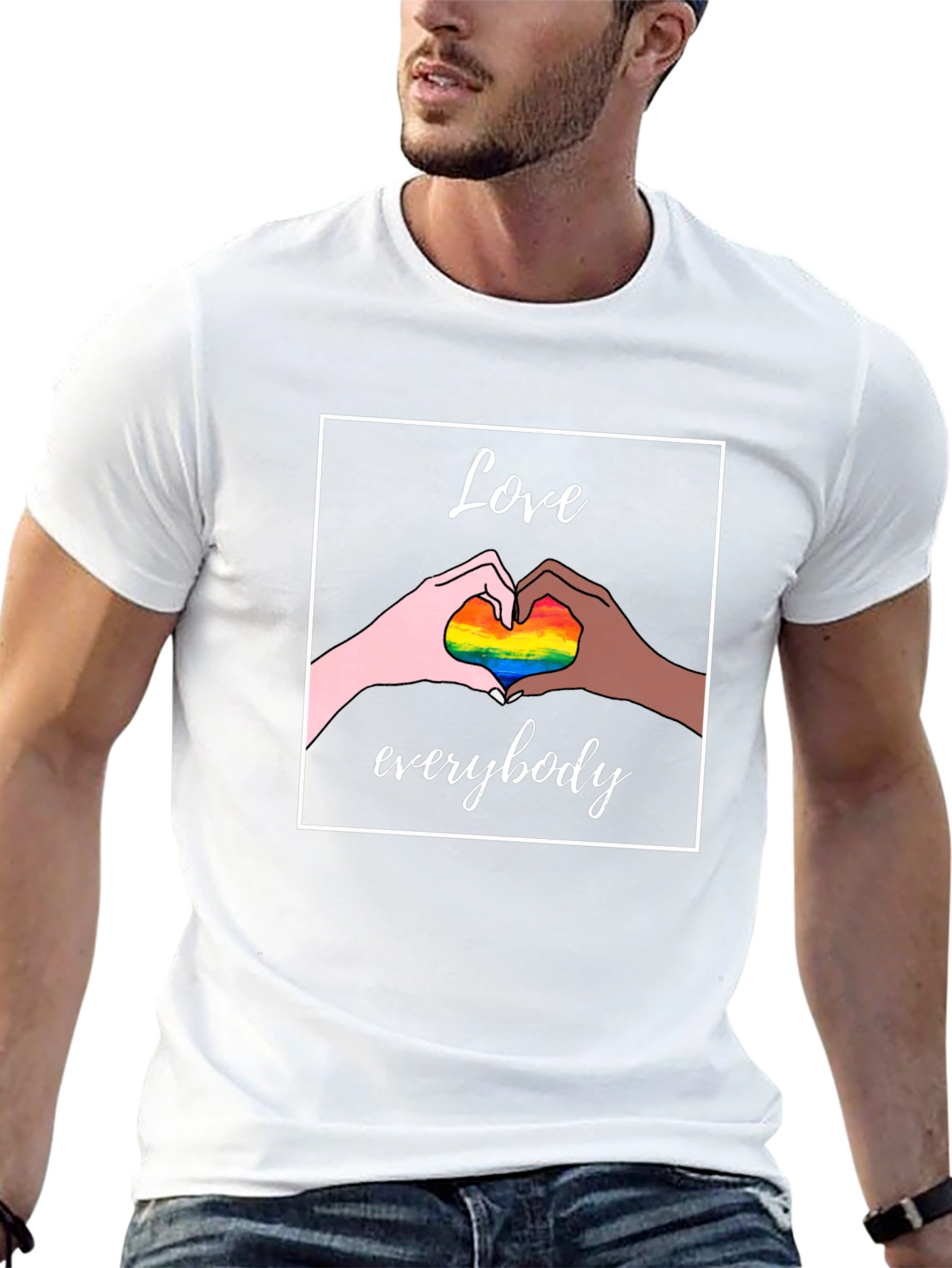 Love Everybody LGBTQ+ Pride T-Shirt