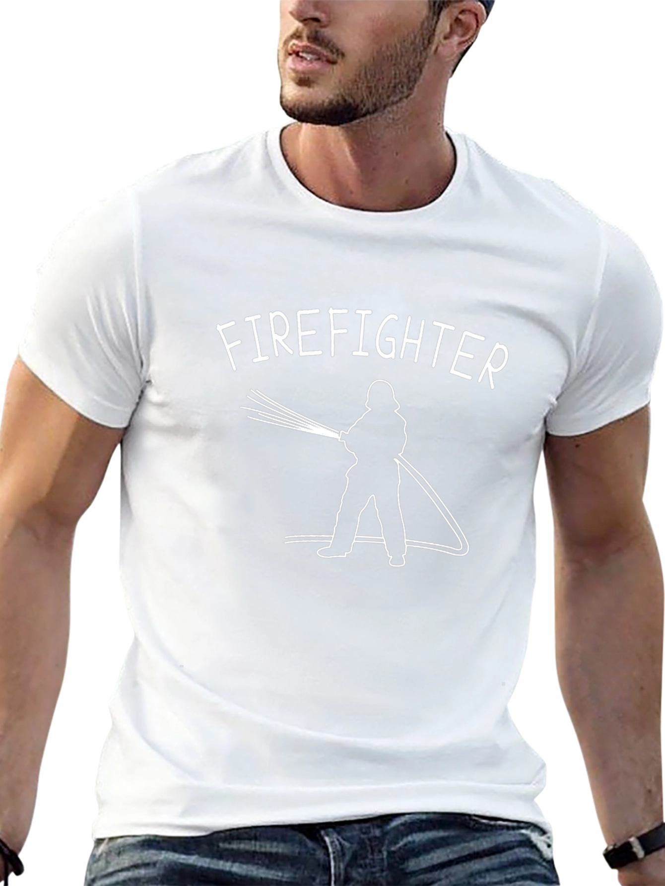 Firefighter Graphic T-Shirt