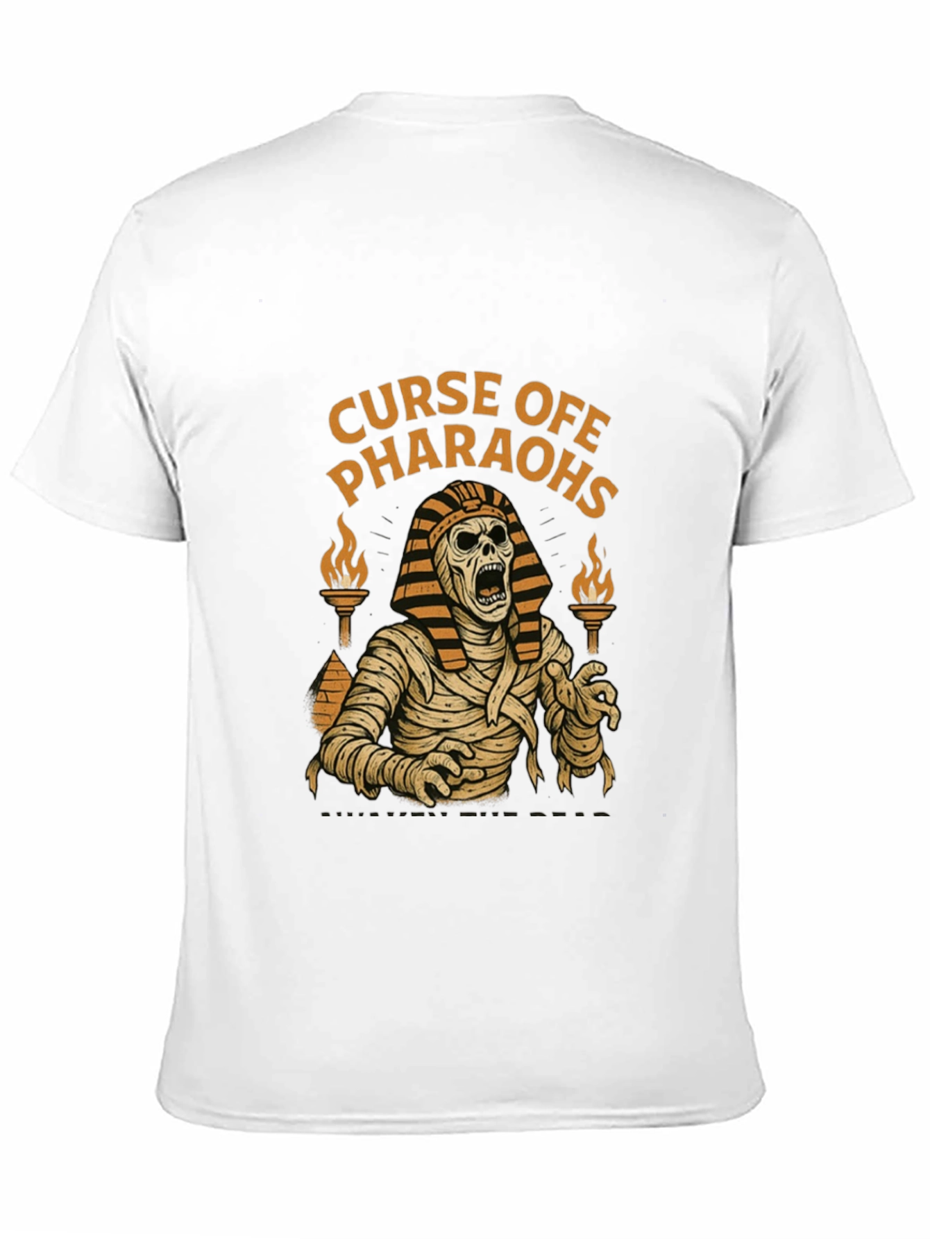 Curse of Pharaohs Graphic T-Shirt - Black