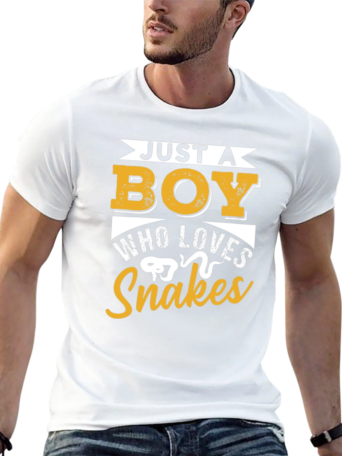 Just a Boy Who Loves Snakes T-Shirt
