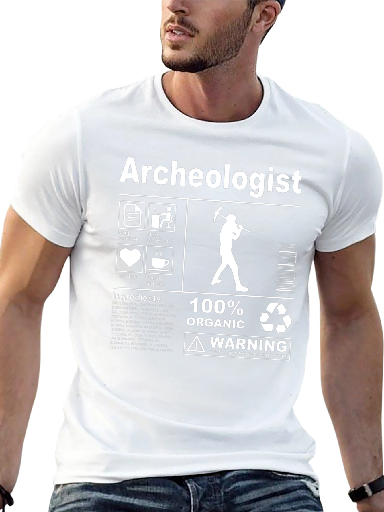 Archeologist 100% Organic T-Shirt