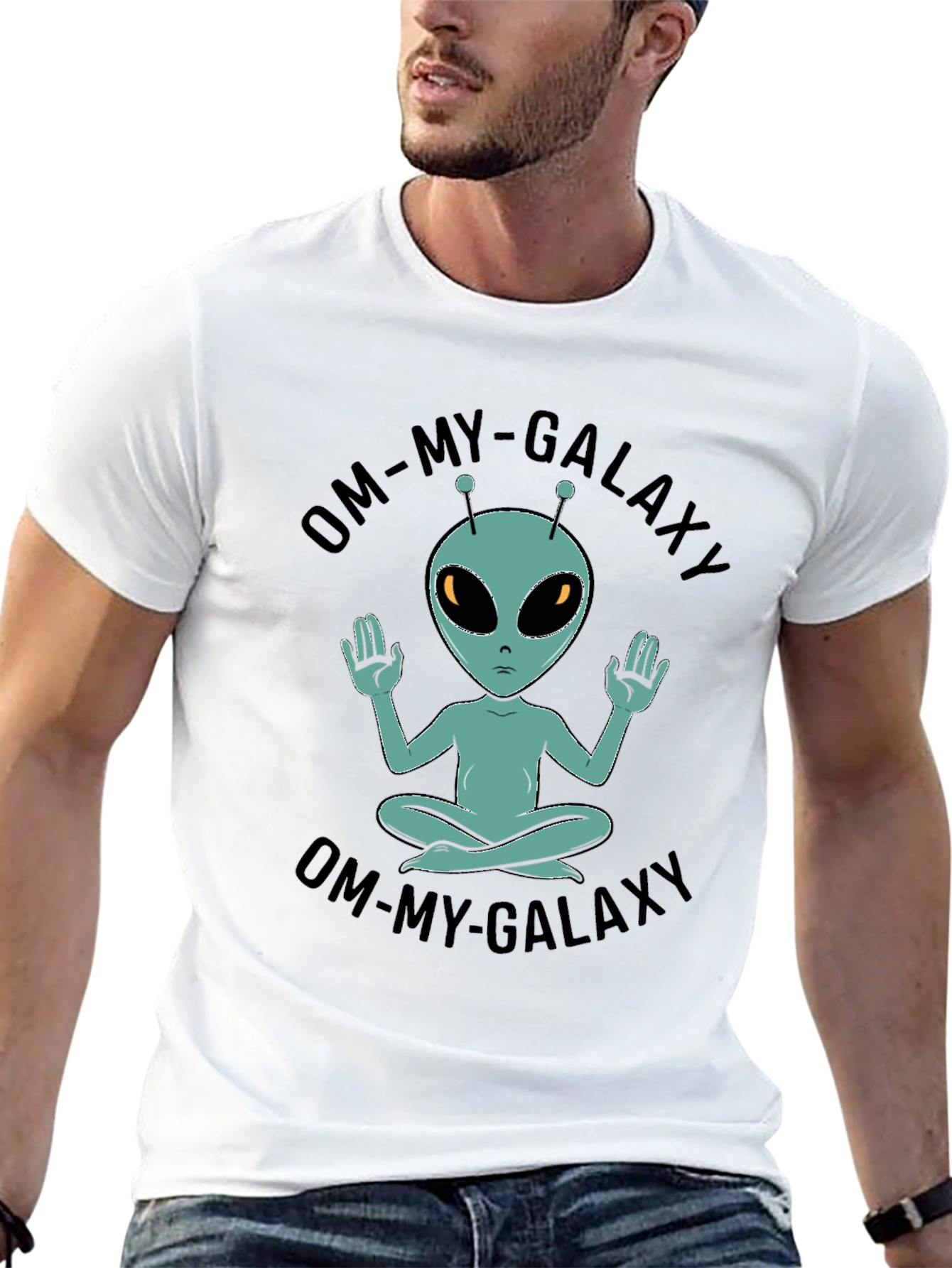 Om My Galaxy Alien T-Shirt