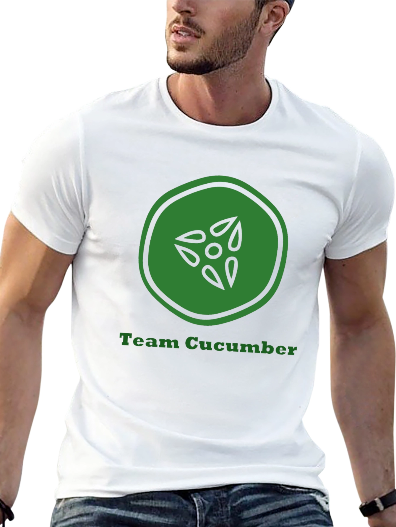Team Cucumber T-Shirt - Funny Graphic Tee