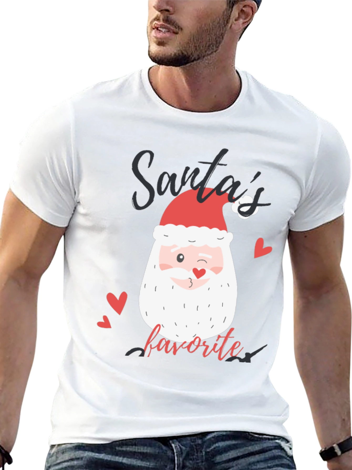 Santas Favorite Christmas T-Shirt
