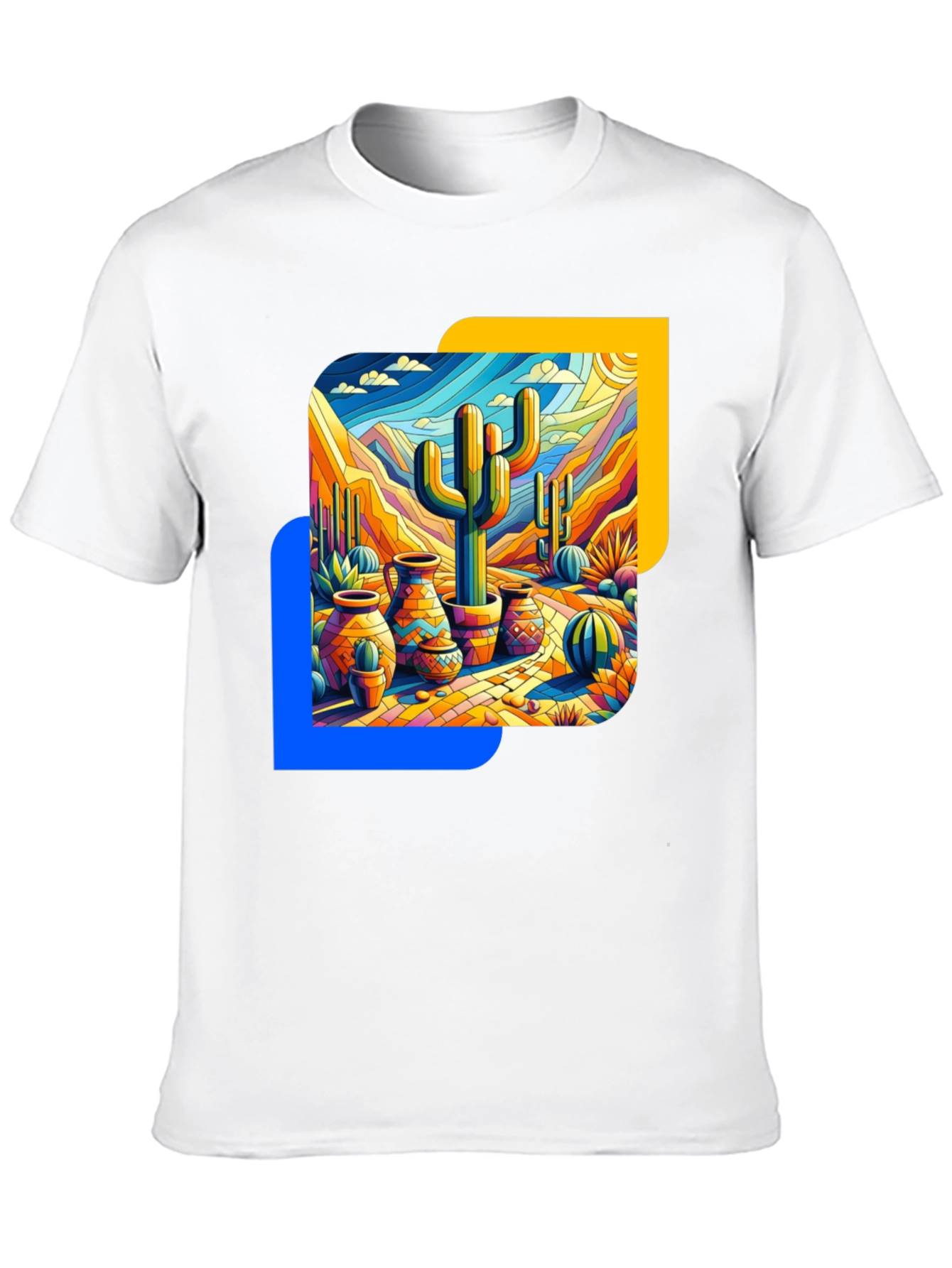 Desert Cactus Art T-Shirt