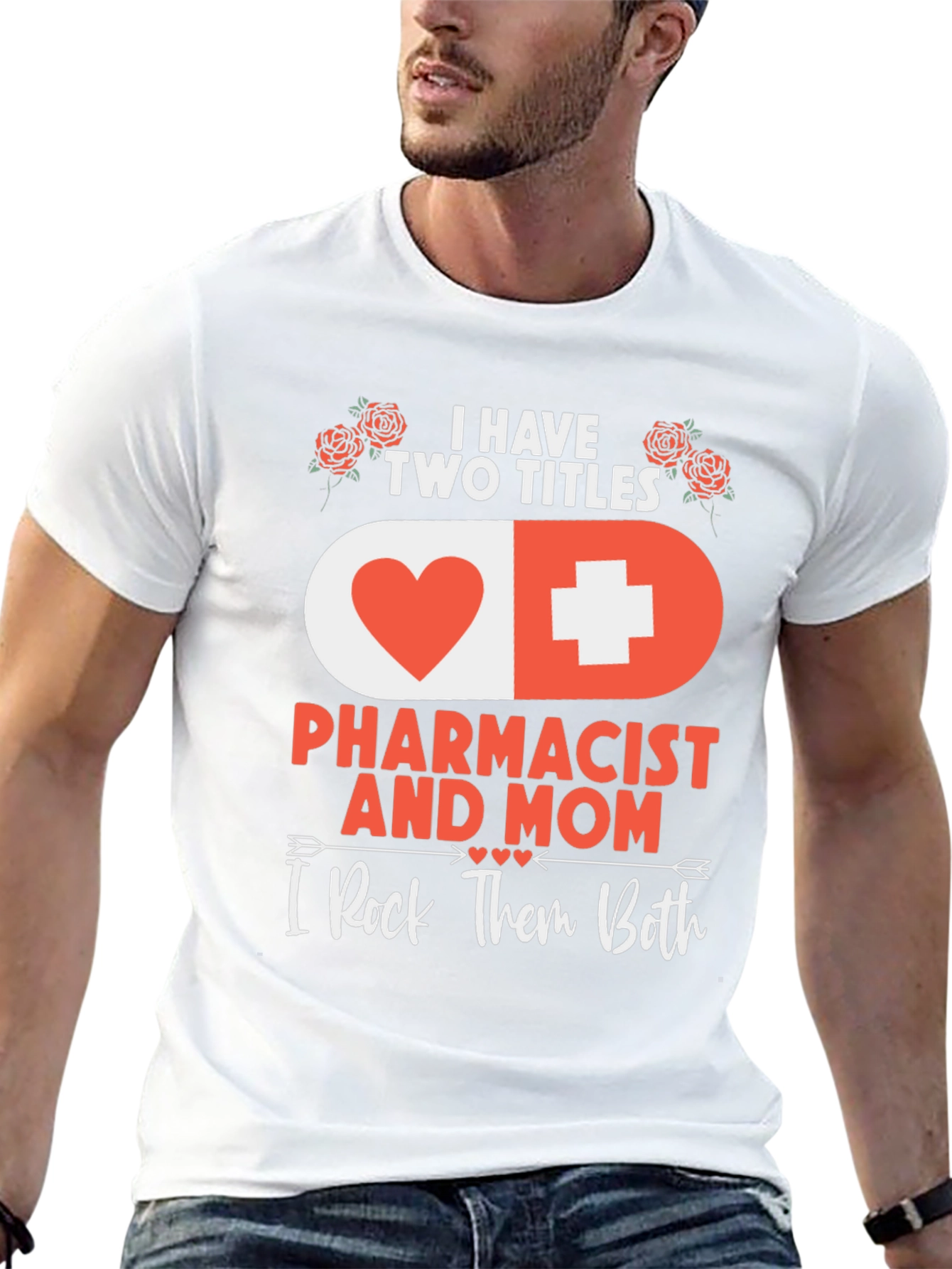 Pharmacist Mom T-Shirt - I Rock Them Both!