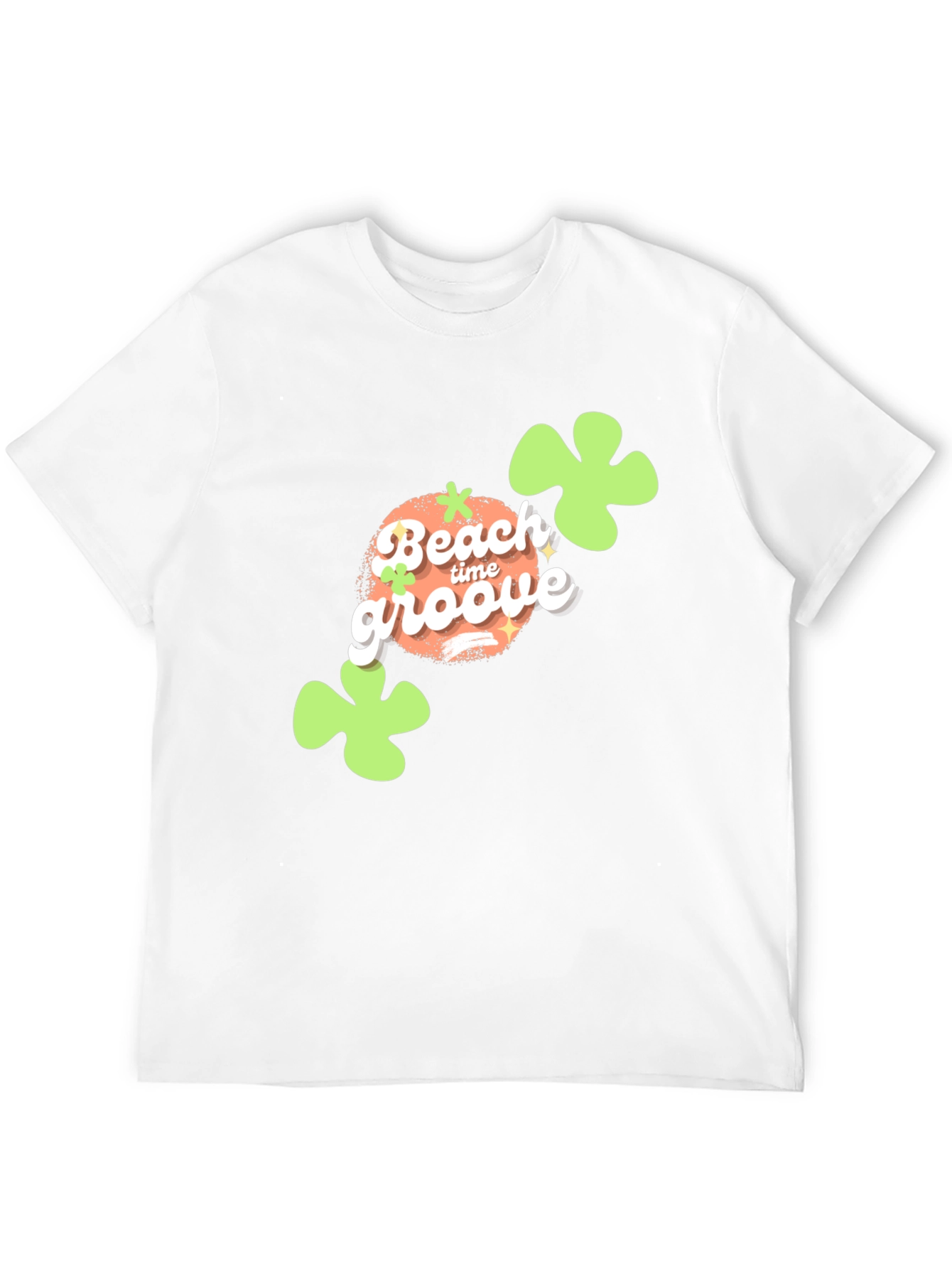 Beach Time Groove Graphic T-Shirt