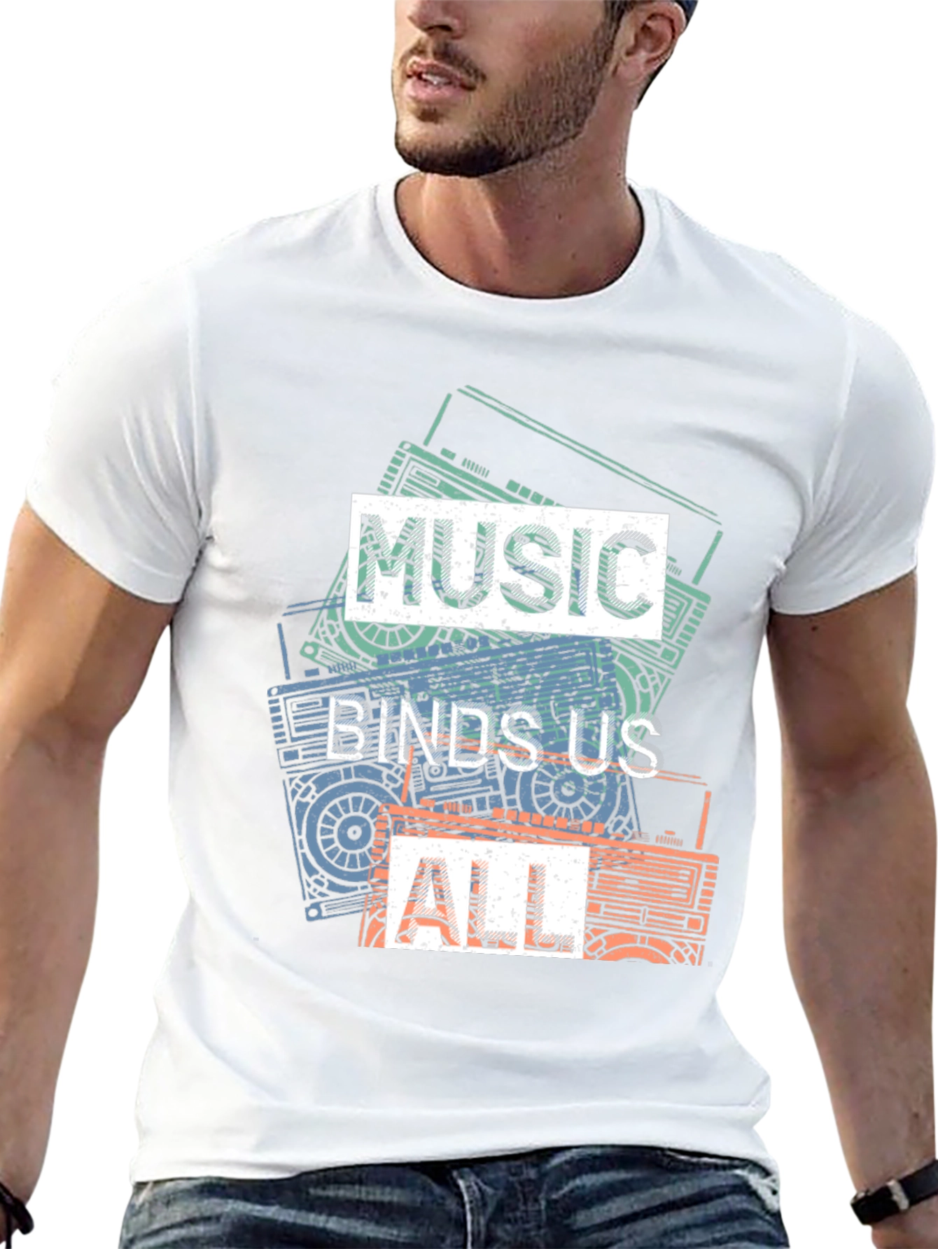 Music Binds Us All Graphic Tee