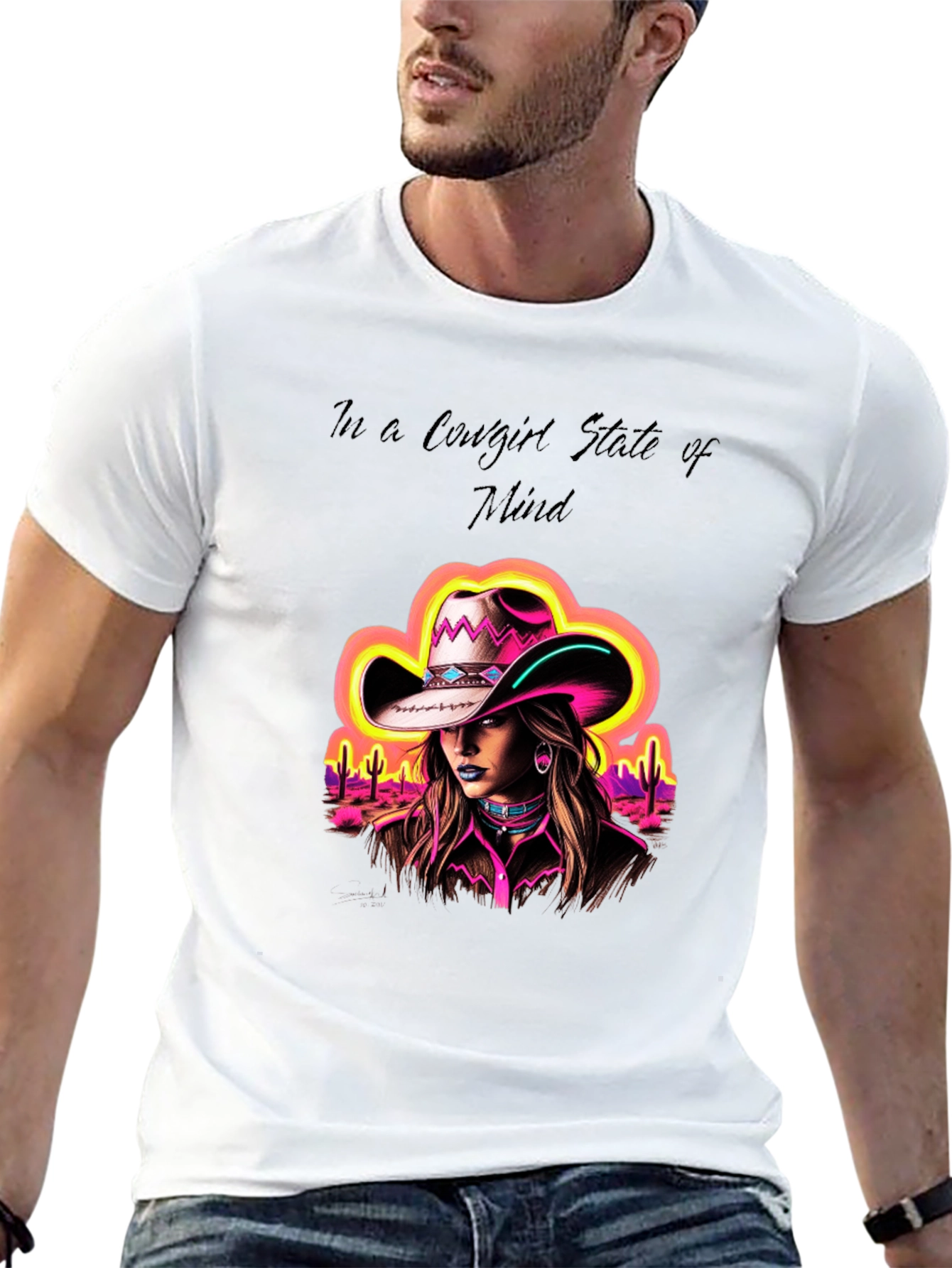 Cowgirl State of Mind Graphic Tee