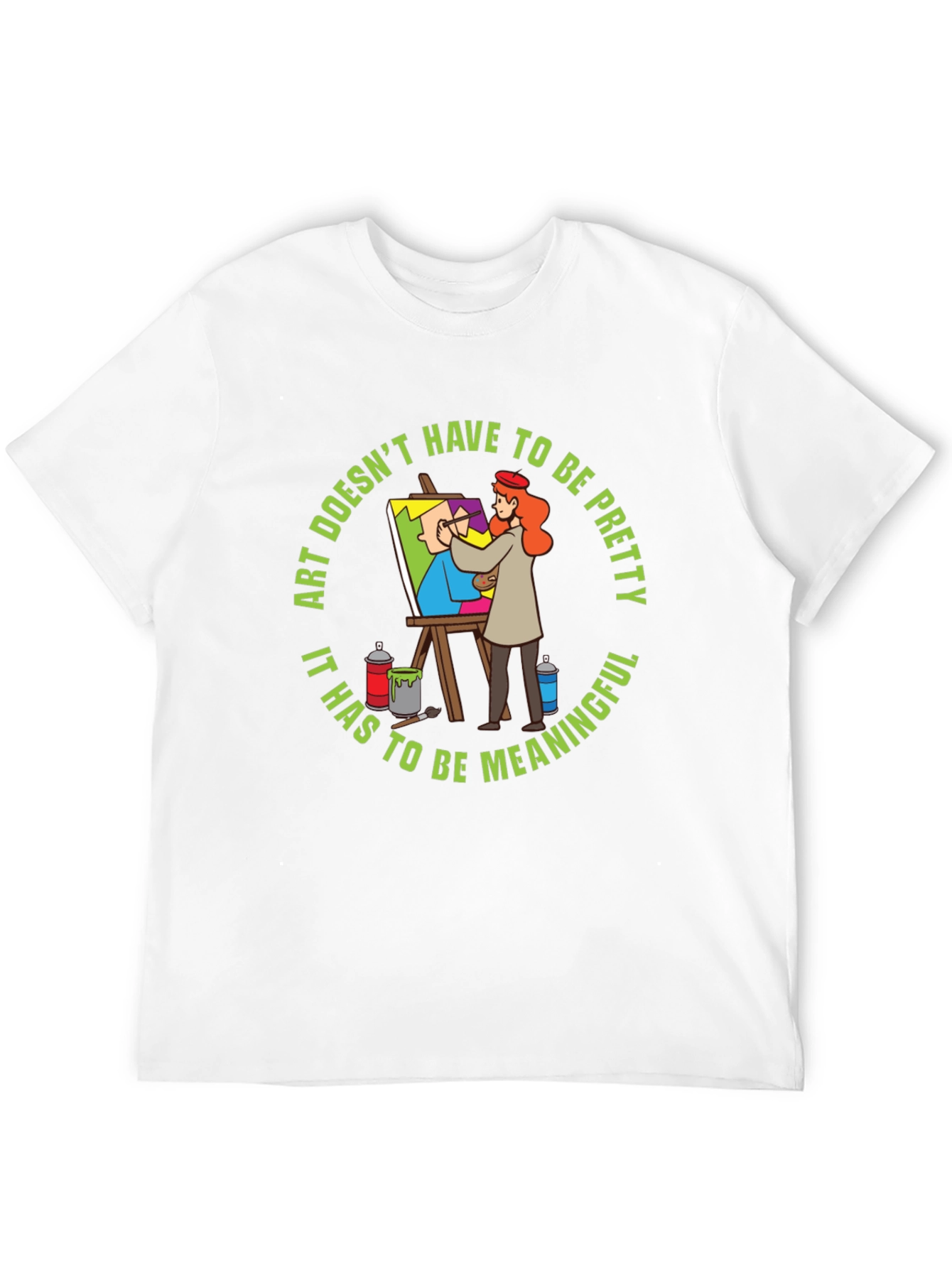 Meaningful Art T-Shirt - Artistic Statement Tee