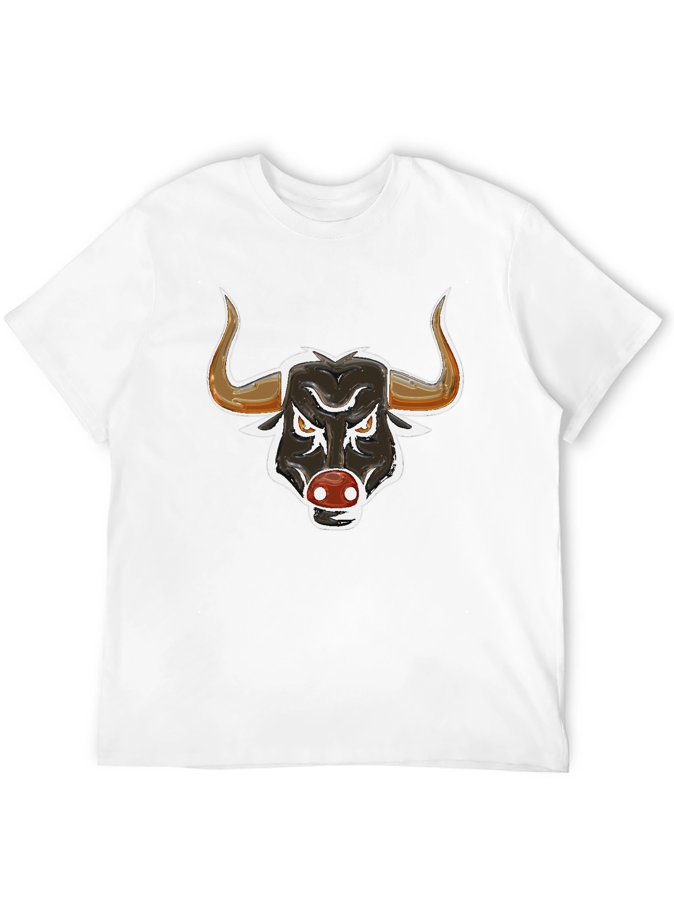 Black Bull Graphic Tee - Bold & Stylish
