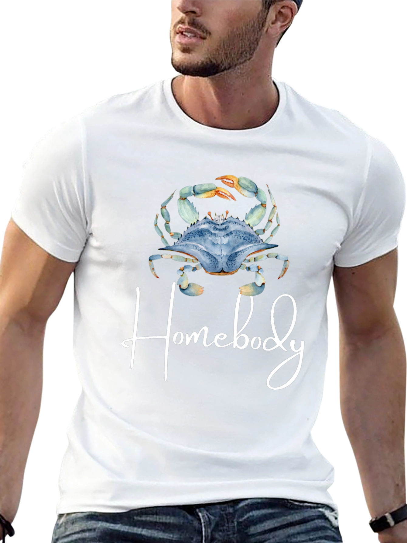Homebody Crab T-Shirt - Black