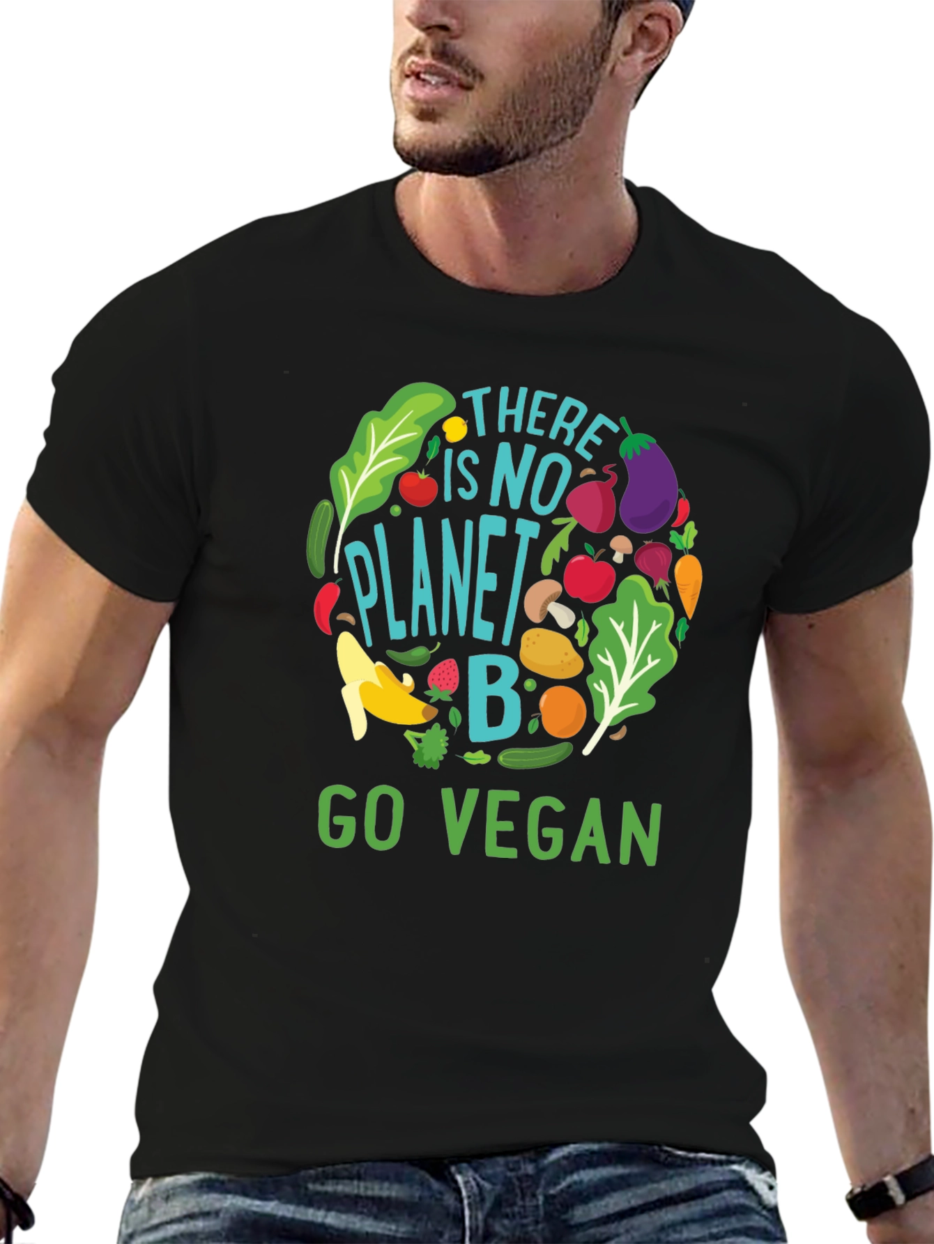 Go Vegan Planet B T-Shirt