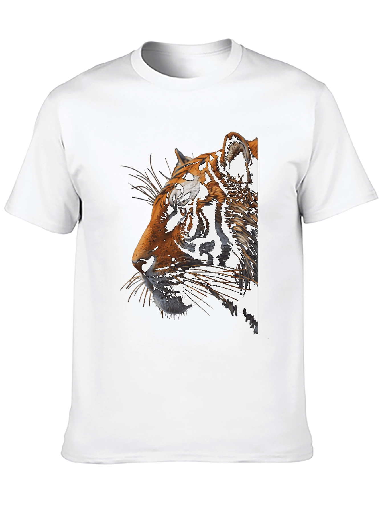 Black Tiger Graphic Tee - Bold Style