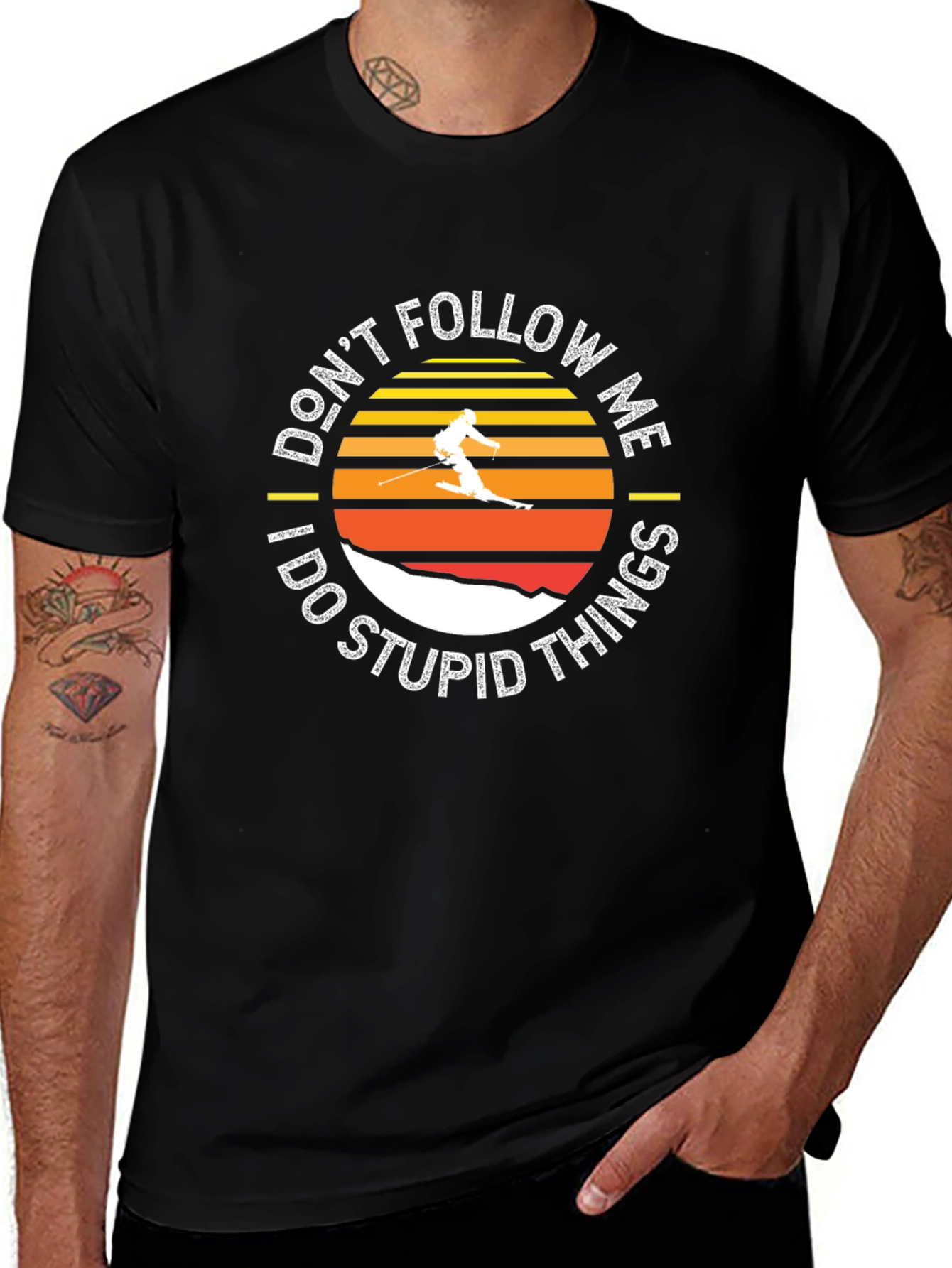 Dont Follow Me Ski T-Shirt