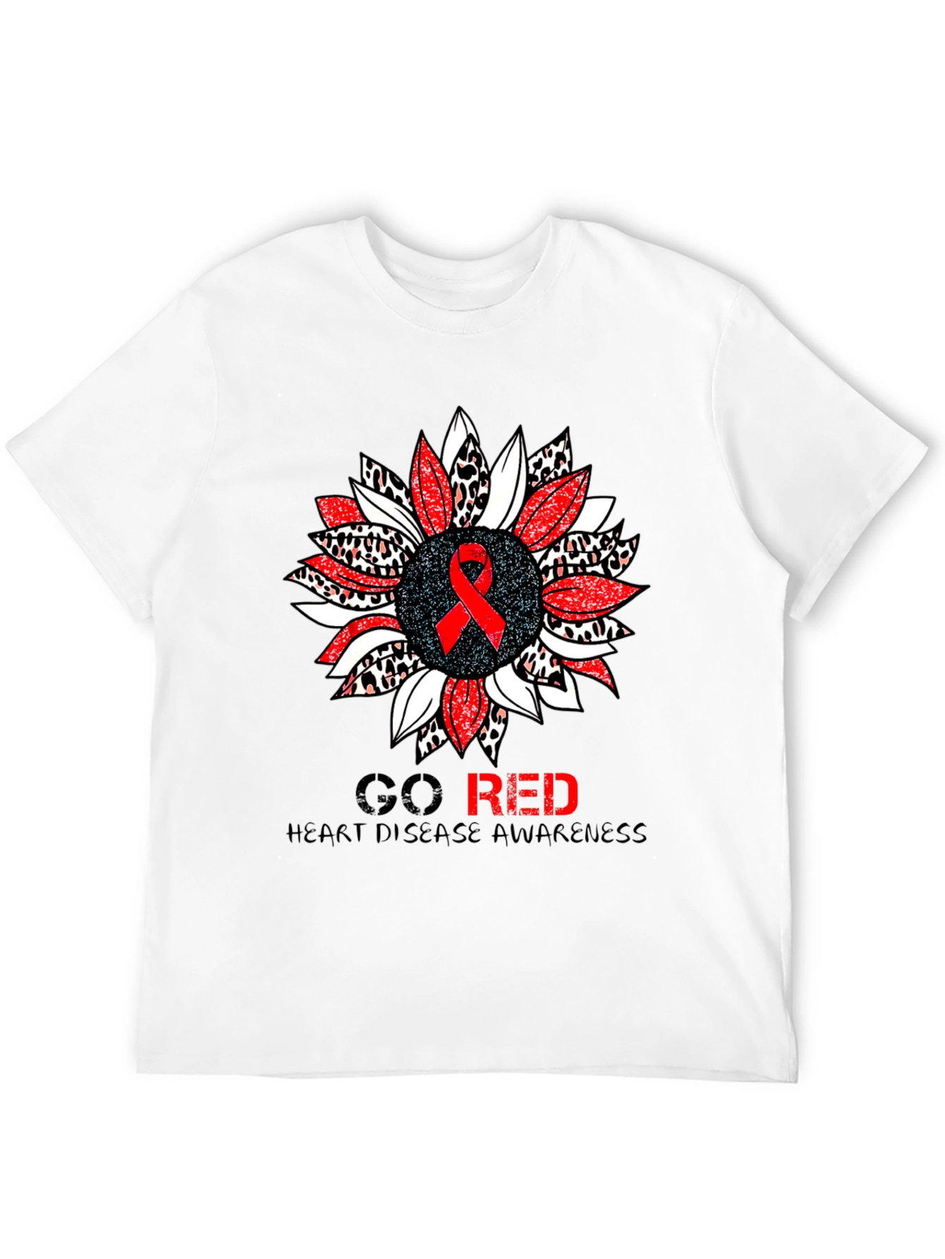 Go Red Heart Disease Awareness T-Shirt