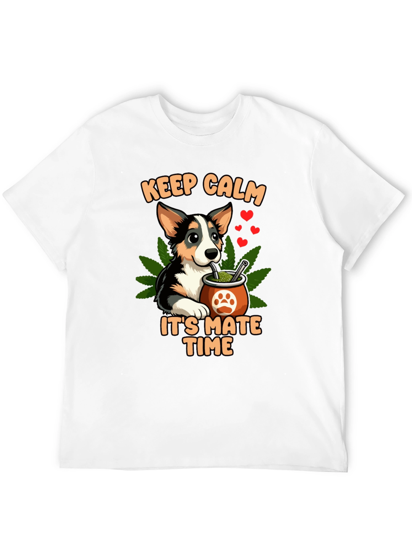 Keep Calm Its Mate Time Dog T-Shirt