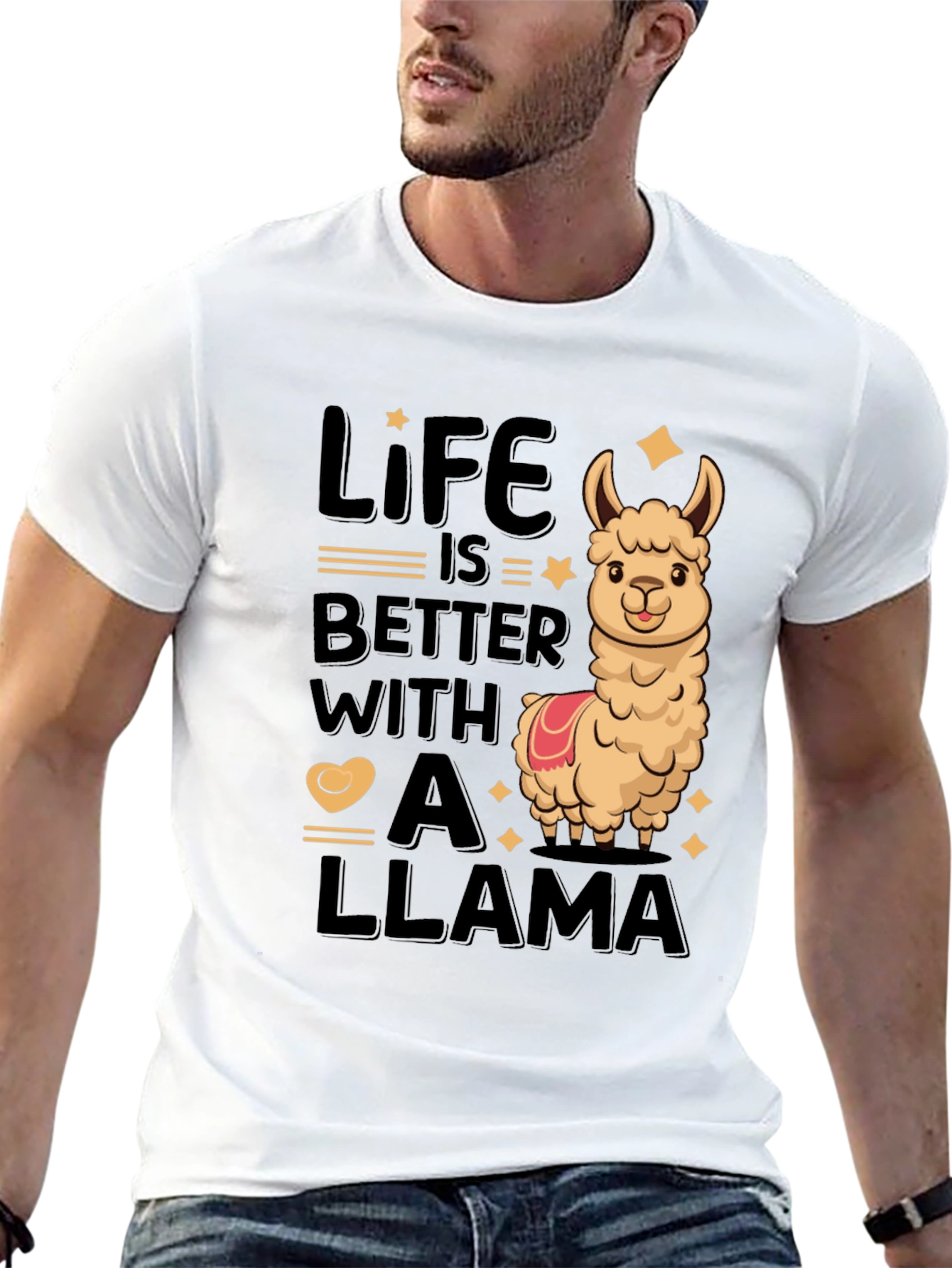 Life is Better with a Llama Tee
