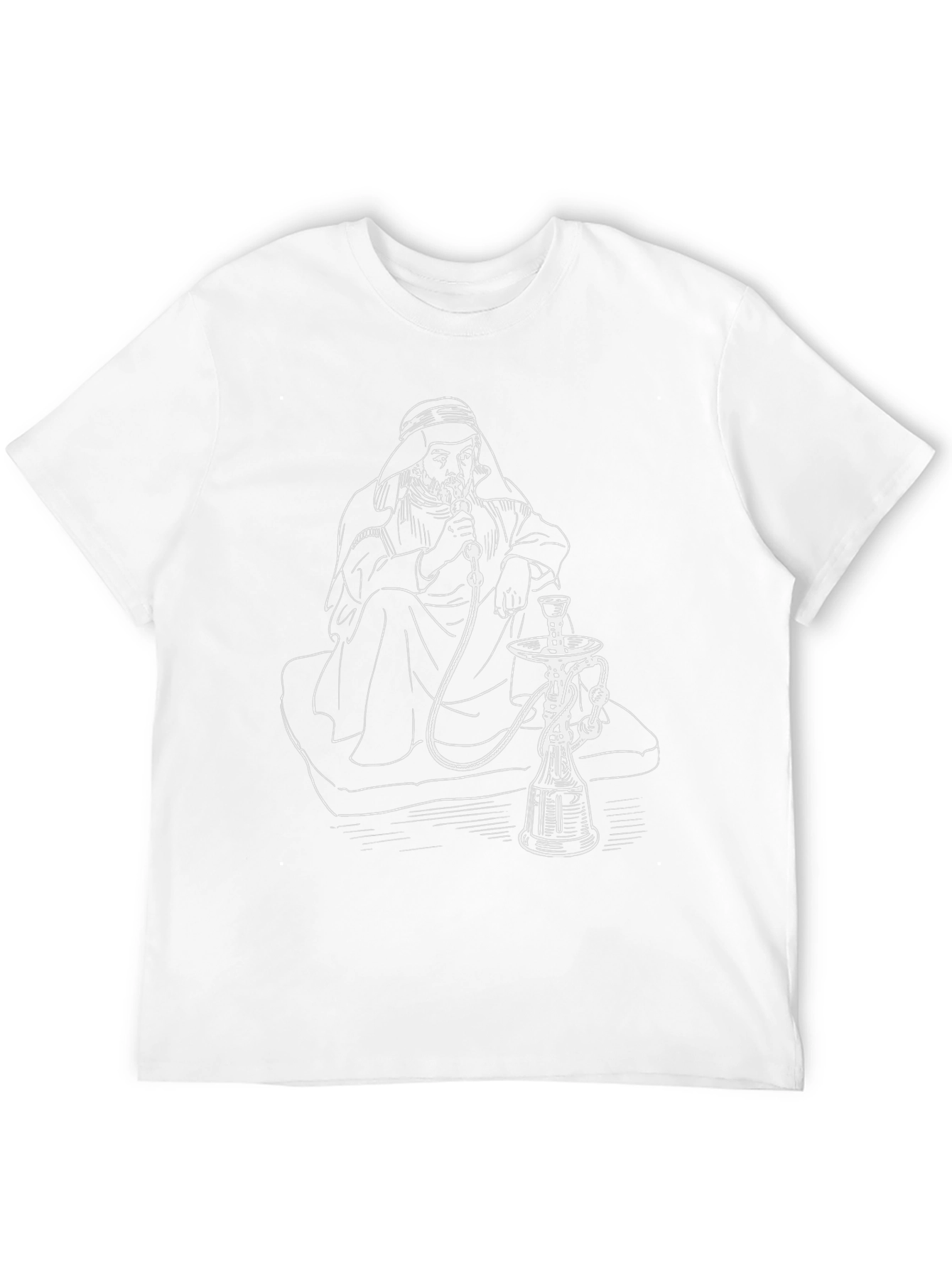 Hookah Lounge T-Shirt - Smoker Graphic Tee