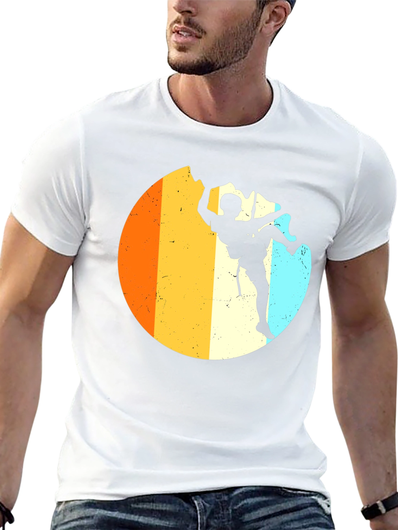 Retro Rock Climbing T-Shirt - Adventure Tee