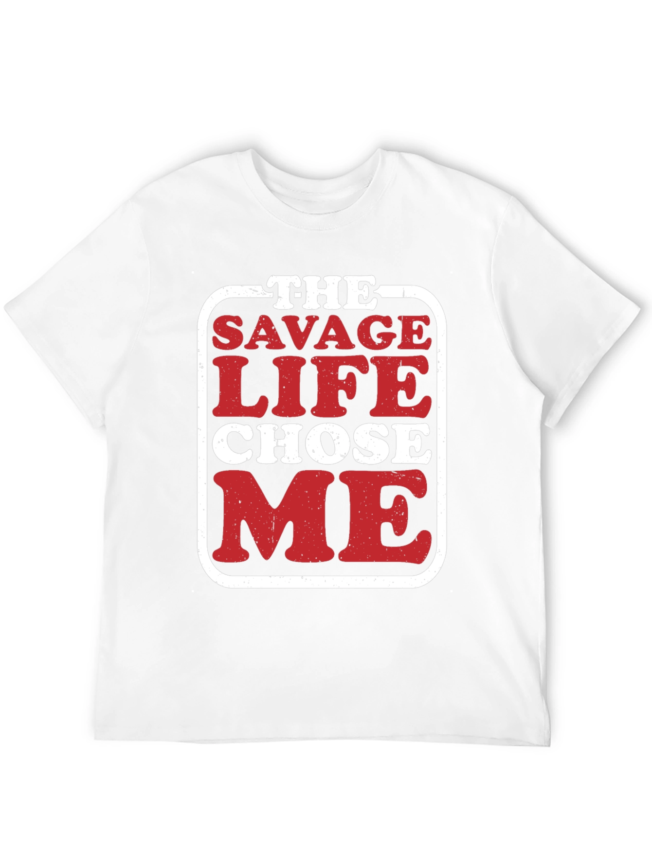 Savage Life Black Graphic T-Shirt