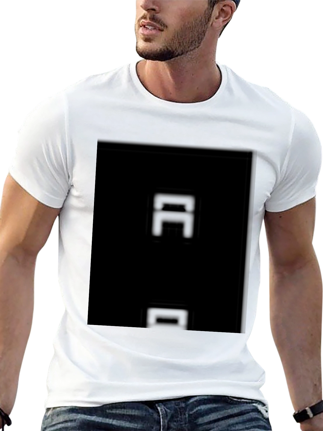 Mens Black Casual T-Shirt