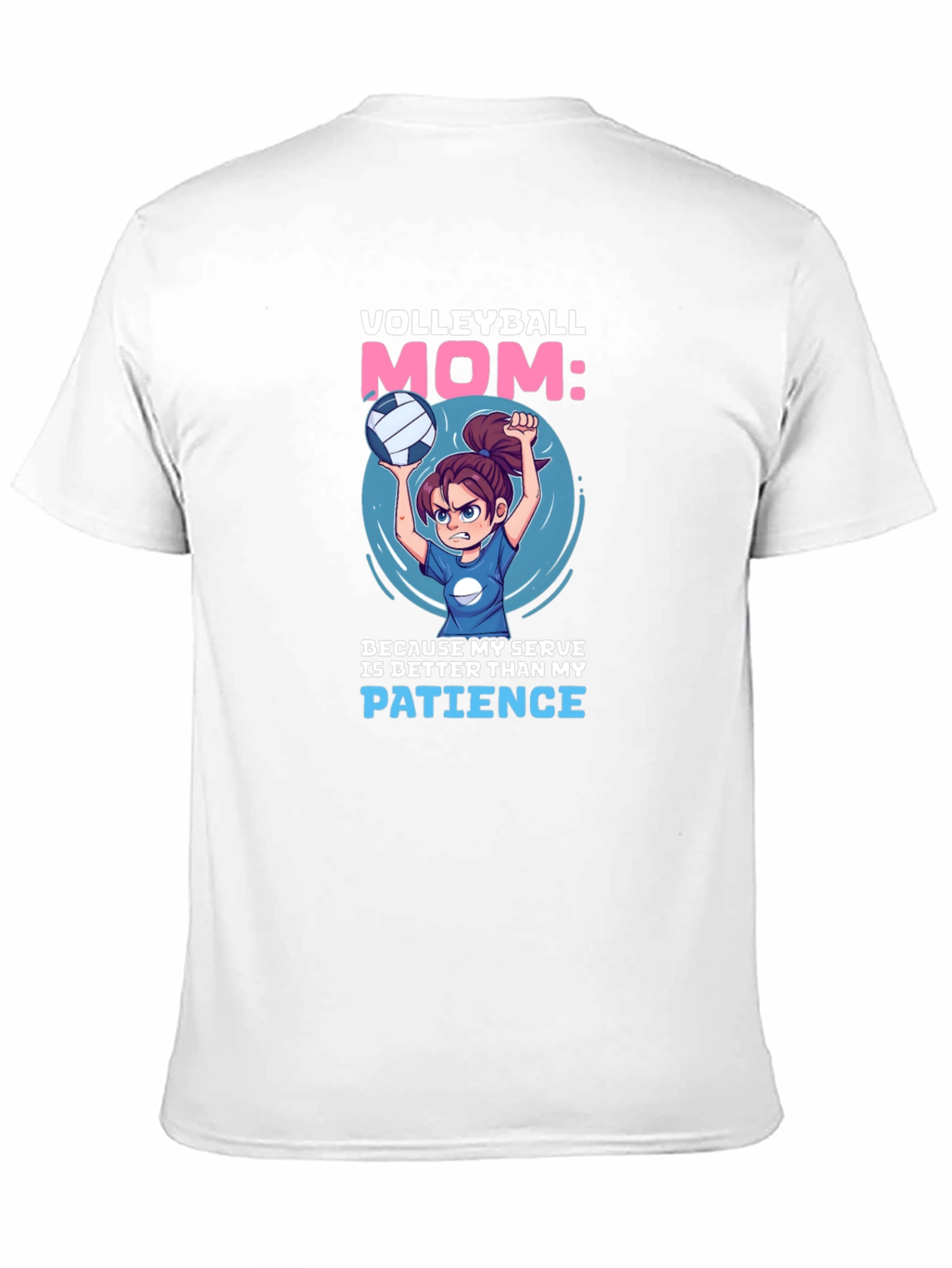 Volleyball Mom T-Shirt - Serve with Style