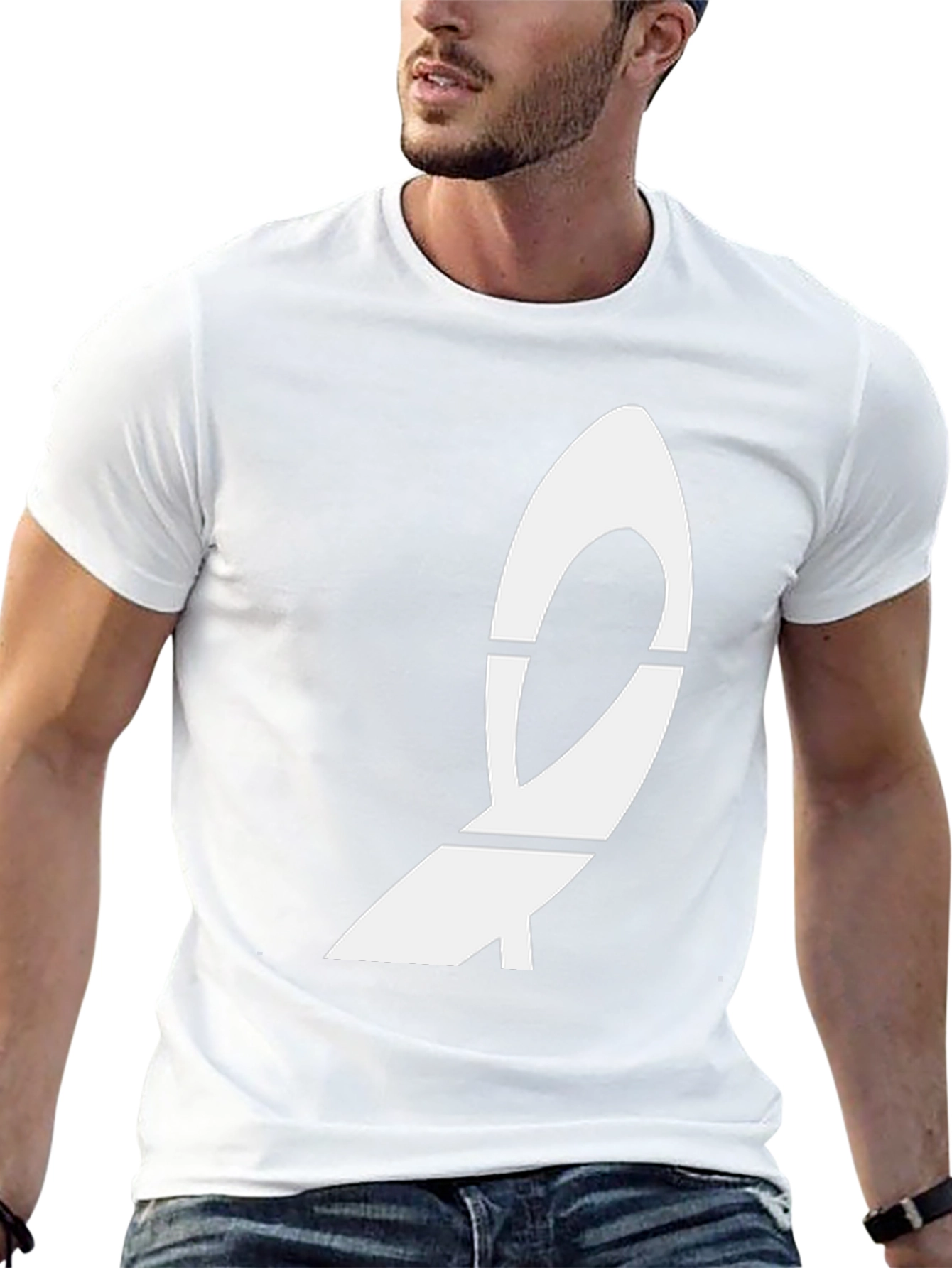 Modern Graphic Black T-Shirt