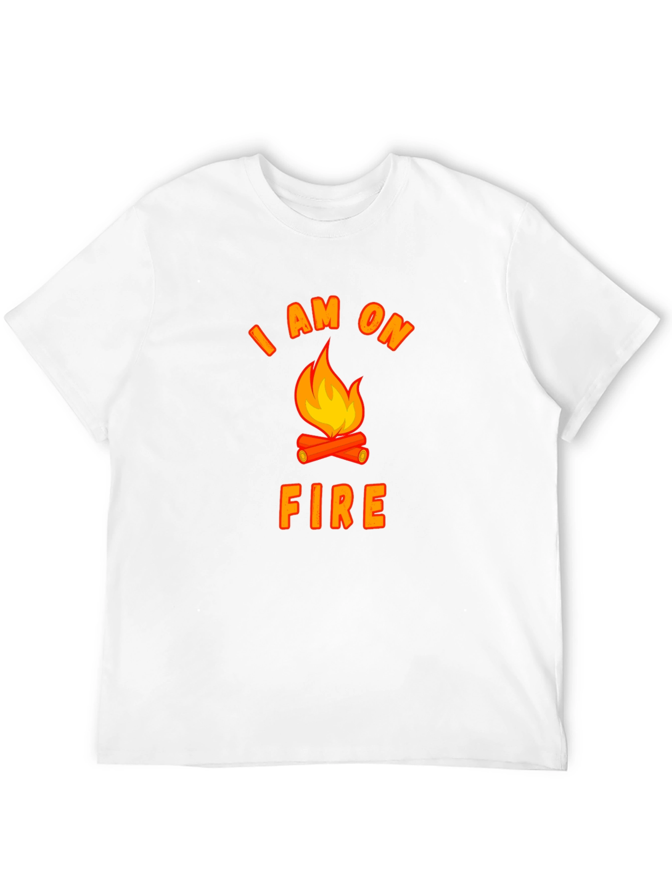 I Am On Fire Graphic Tee - Campfire Design