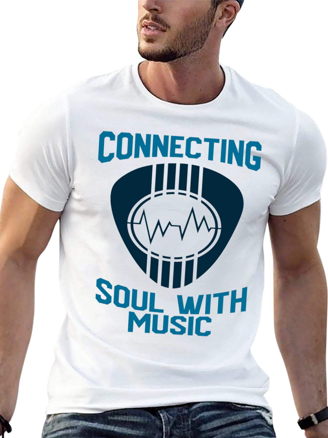 Connecting Soul With Music Graphic T-Shirt