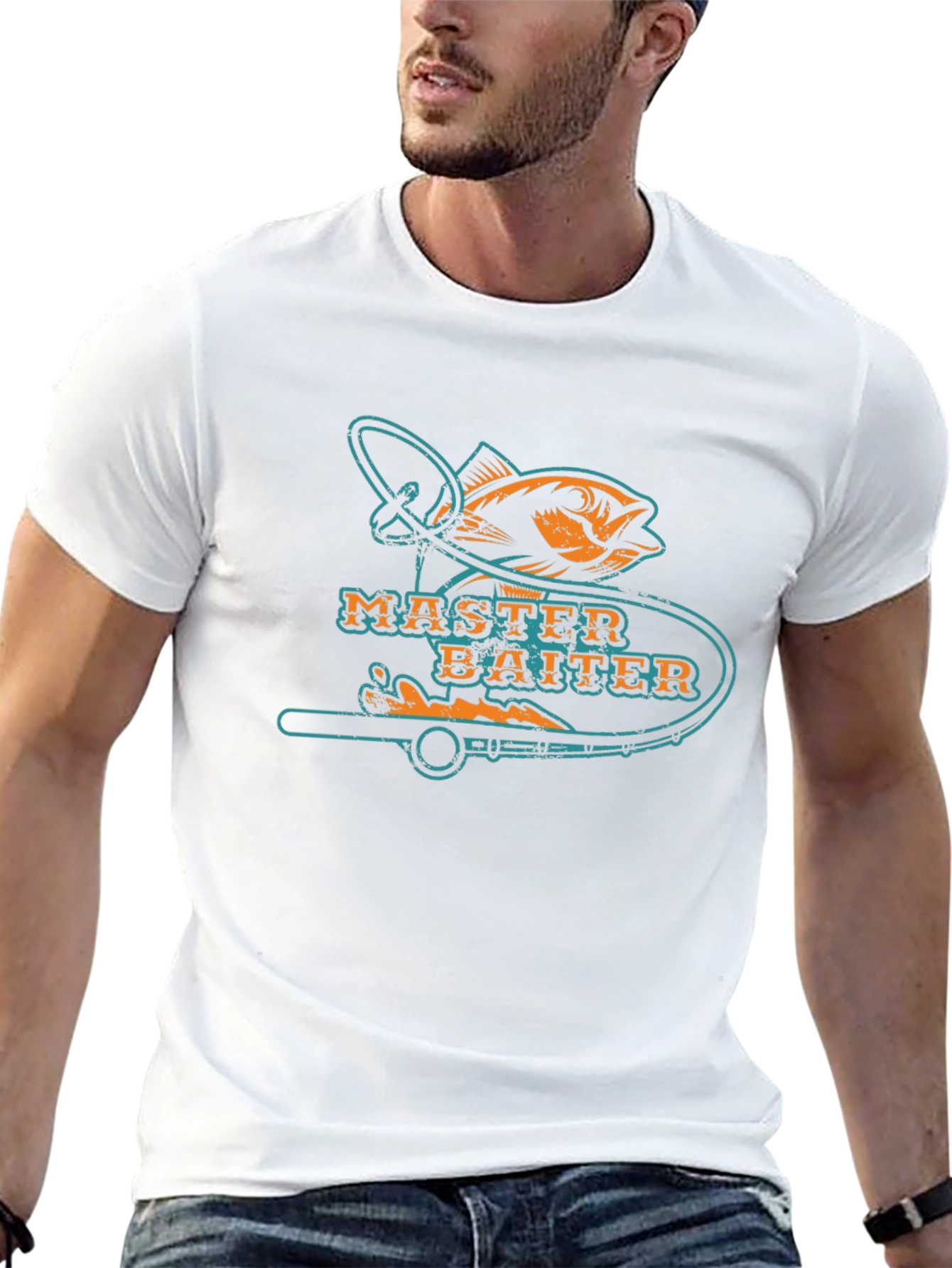 Master Baiter Funny Fishing T-Shirt