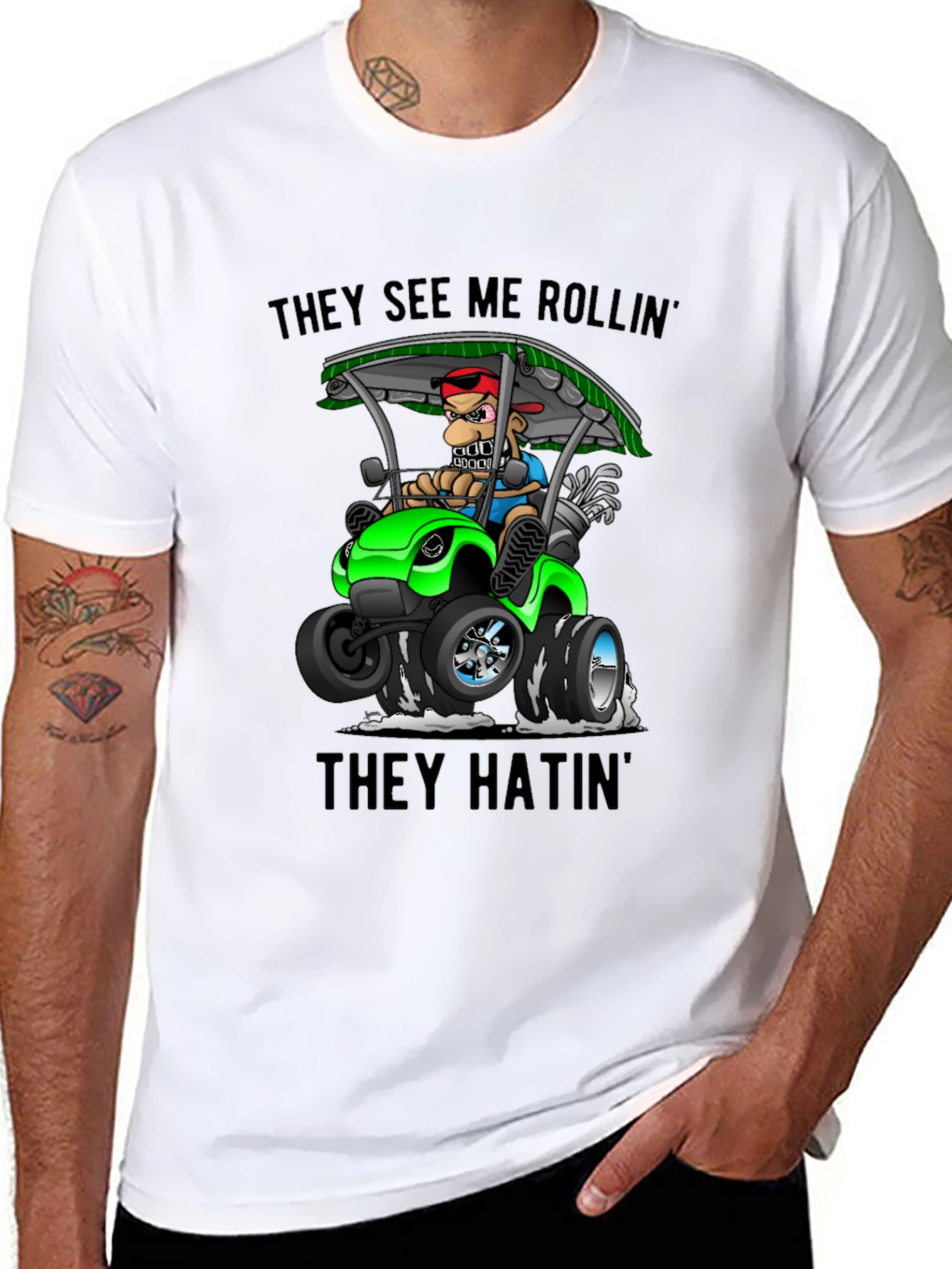 They See Me Rollin T-Shirt