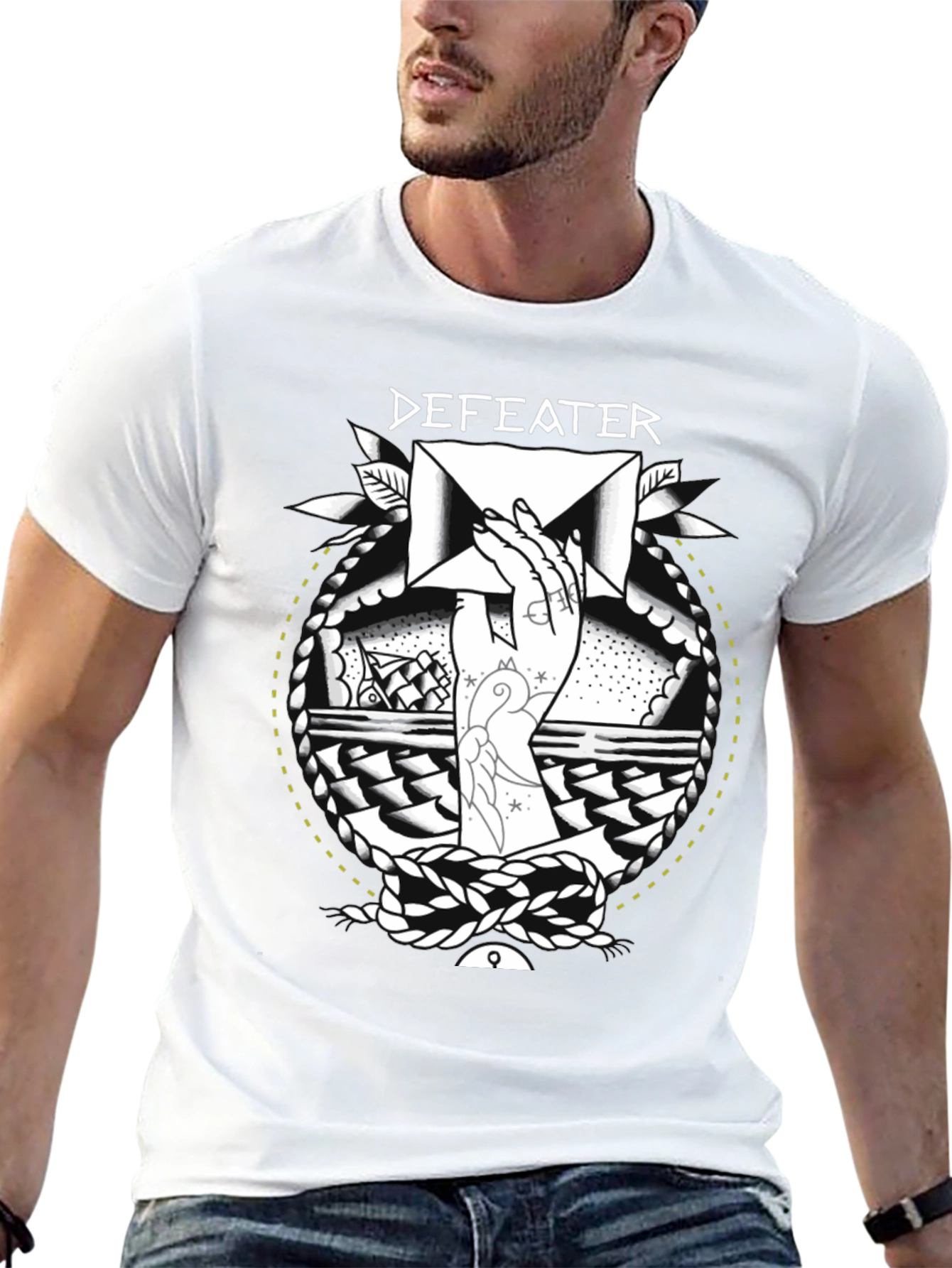 Defeater Band T-Shirt - Black Graphic Tee